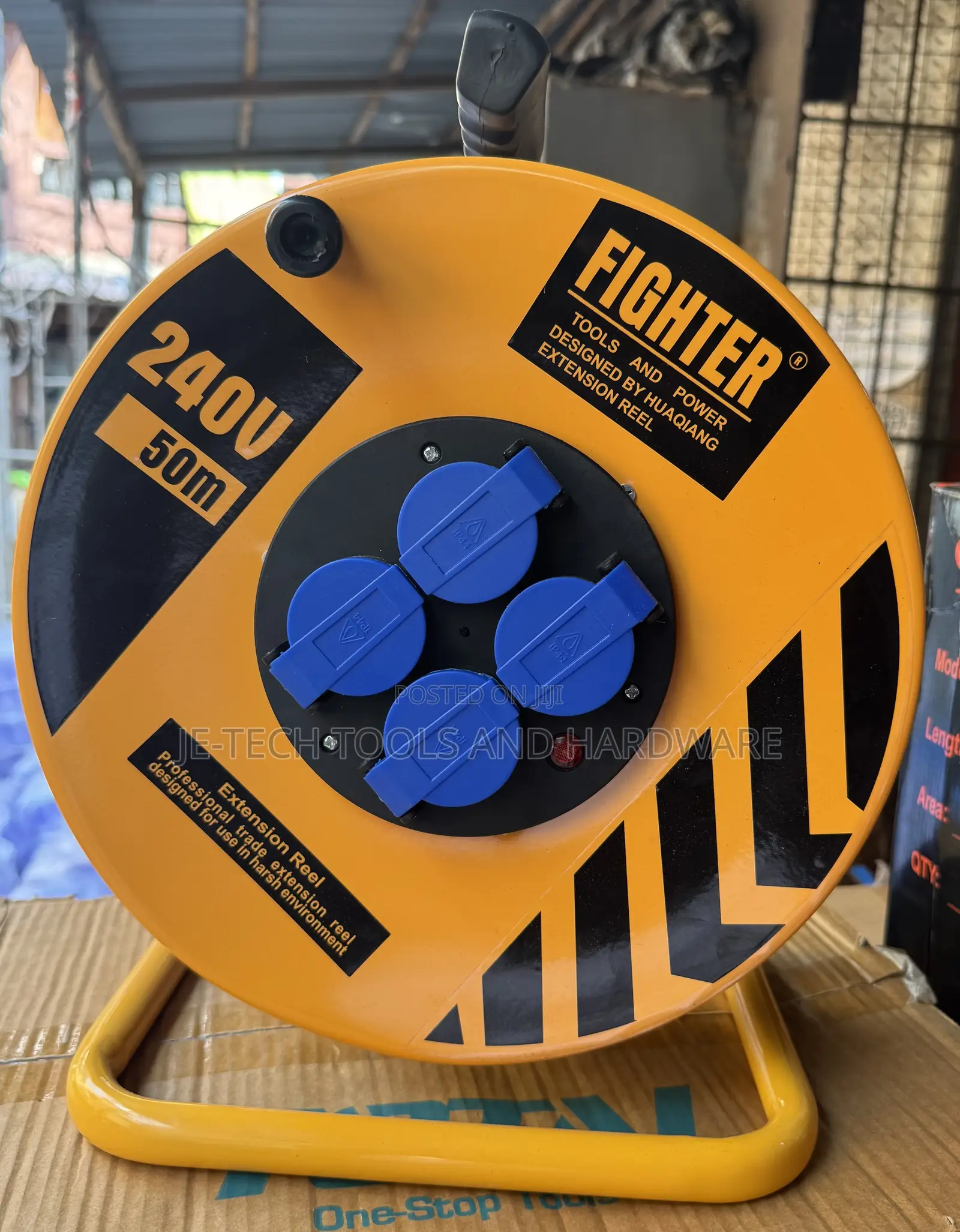 Fighter Tools 50m Industrial Extension 2.5mm 16a