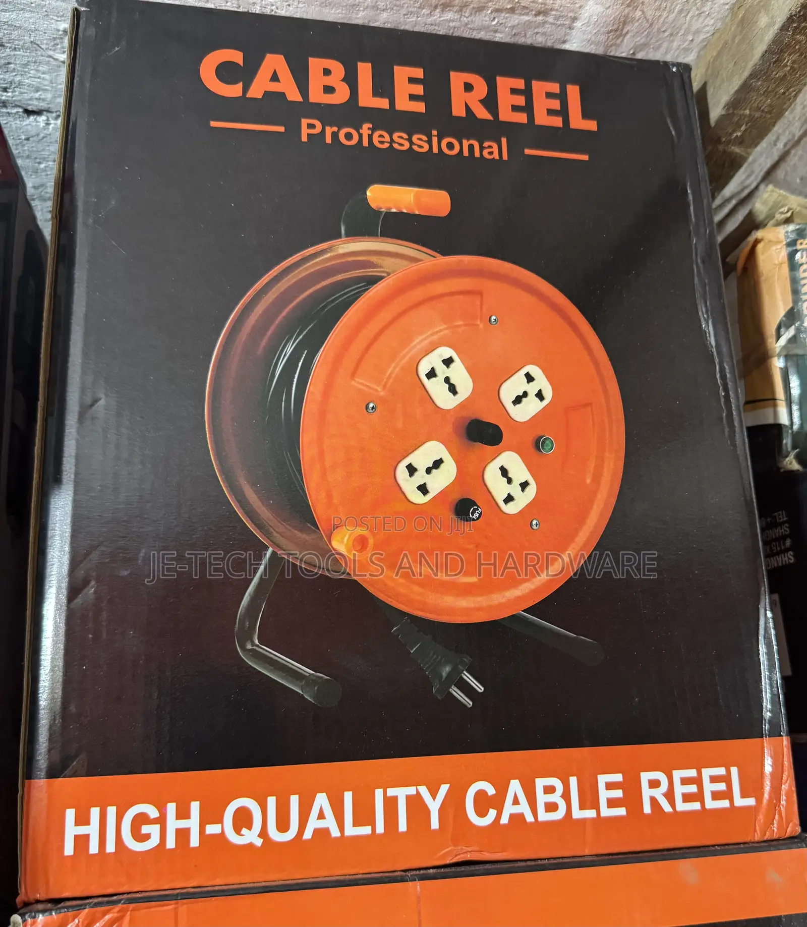 25m Extension Cord Reel With Multiple Socket