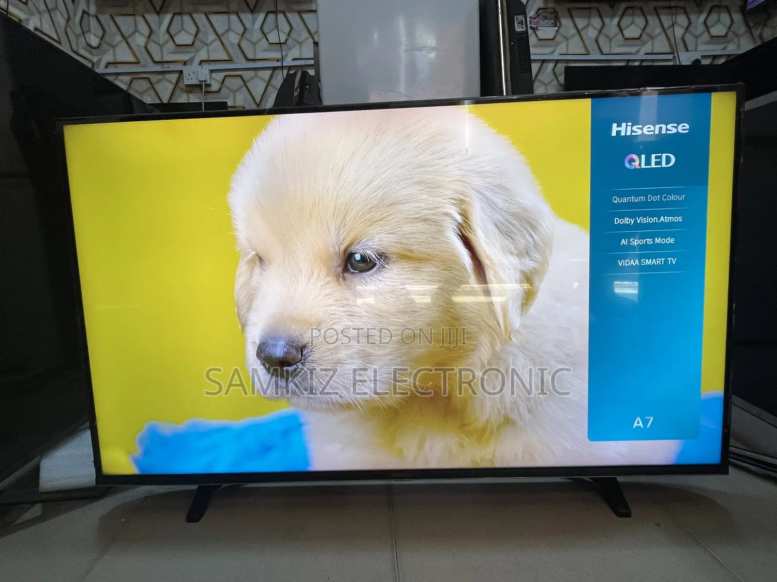Hisense 2024-2025 43-Inch A7 Qled Smart TV