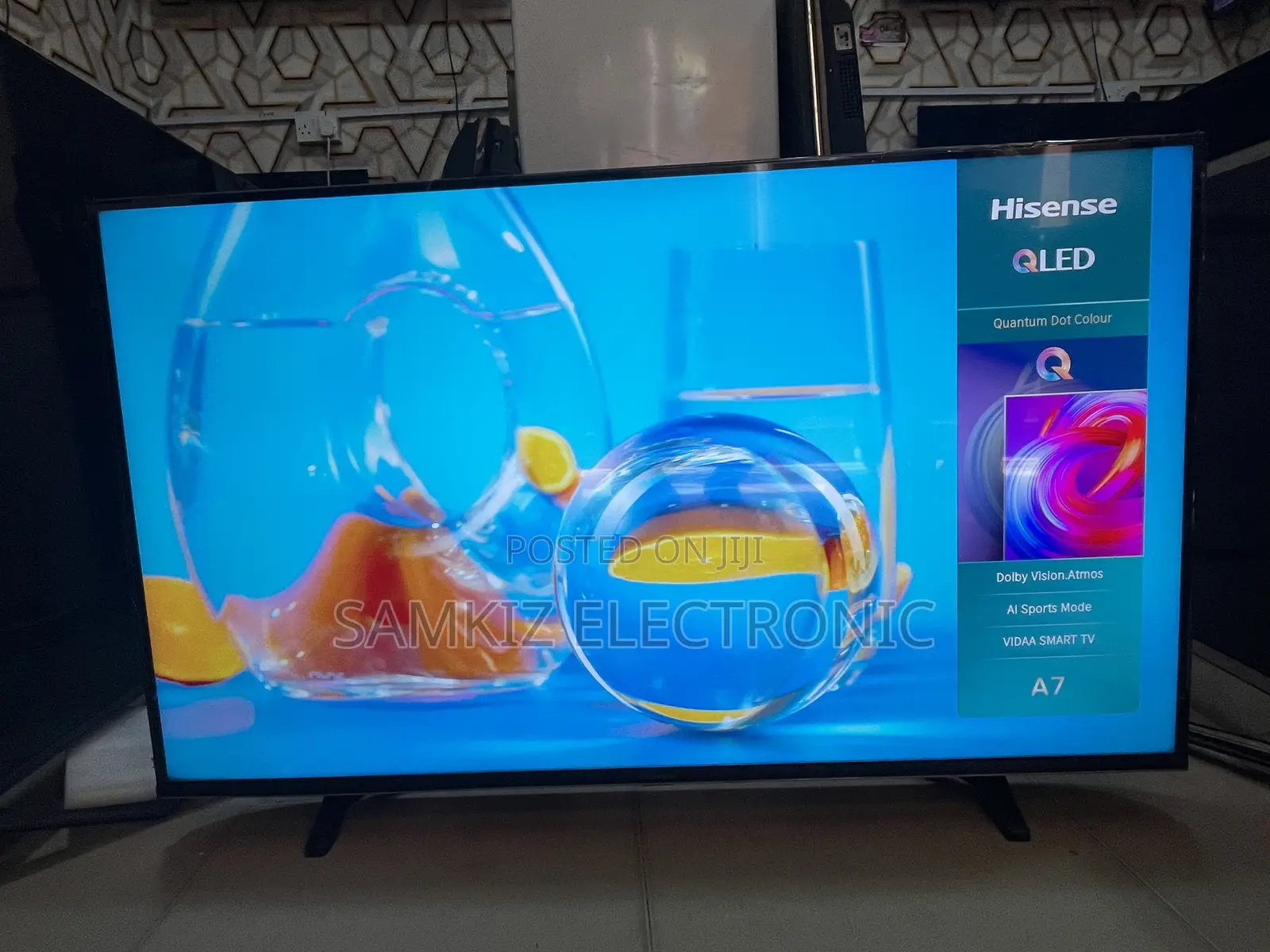 Hisense 2024-2025 43-Inch A7 Qled Smart TV