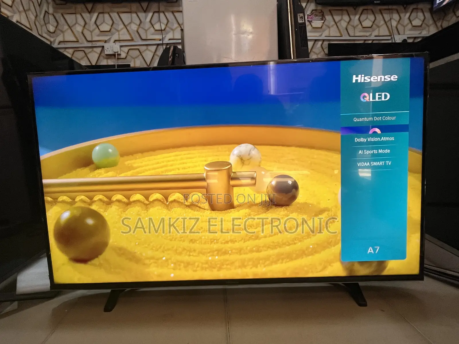 Hisense 2024-2025 43-Inch A7 Qled Smart TV