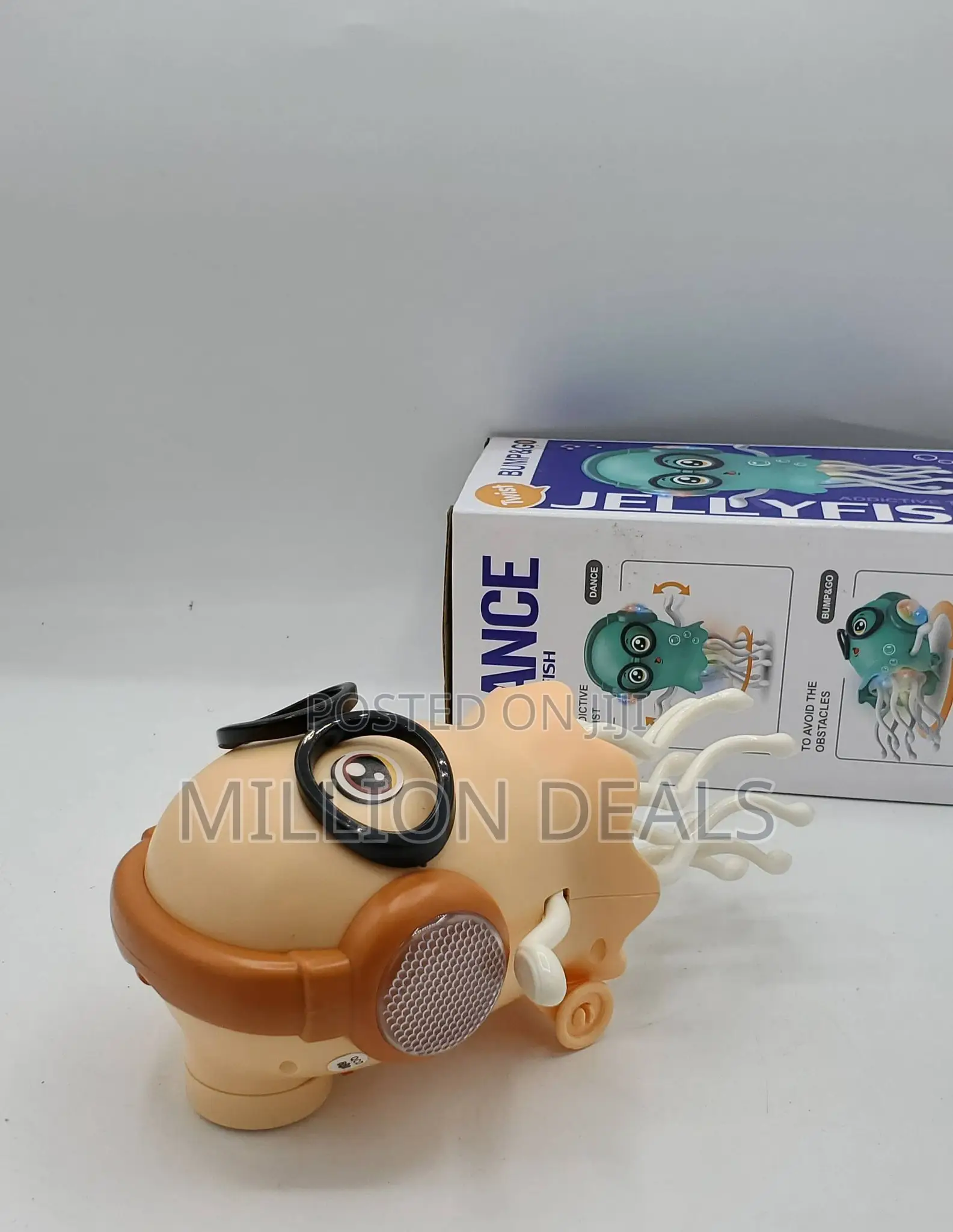 Bump N Go Jellyfish Led Light Music Toy Ages 2+