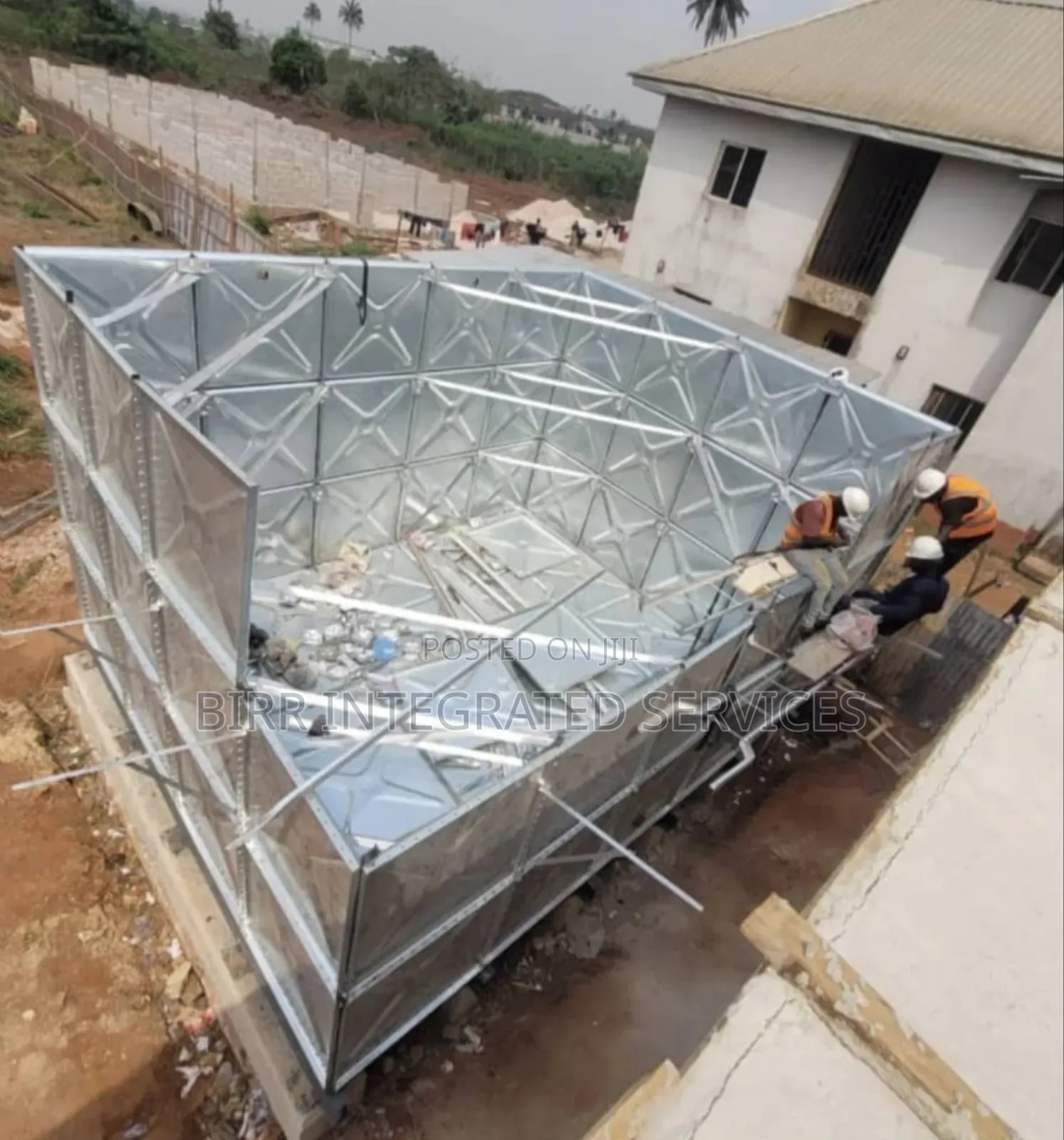 Braithwaite Galvanized Pressed Steel Water Tank
