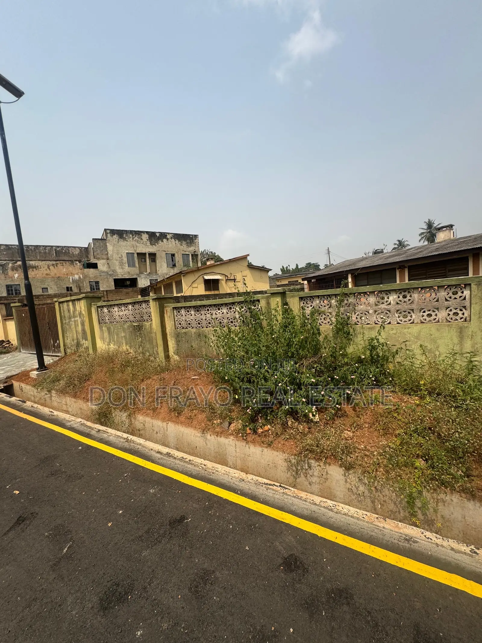 1200 SQM Land + Structures for Sale at Rotimi Williams Old Bodija