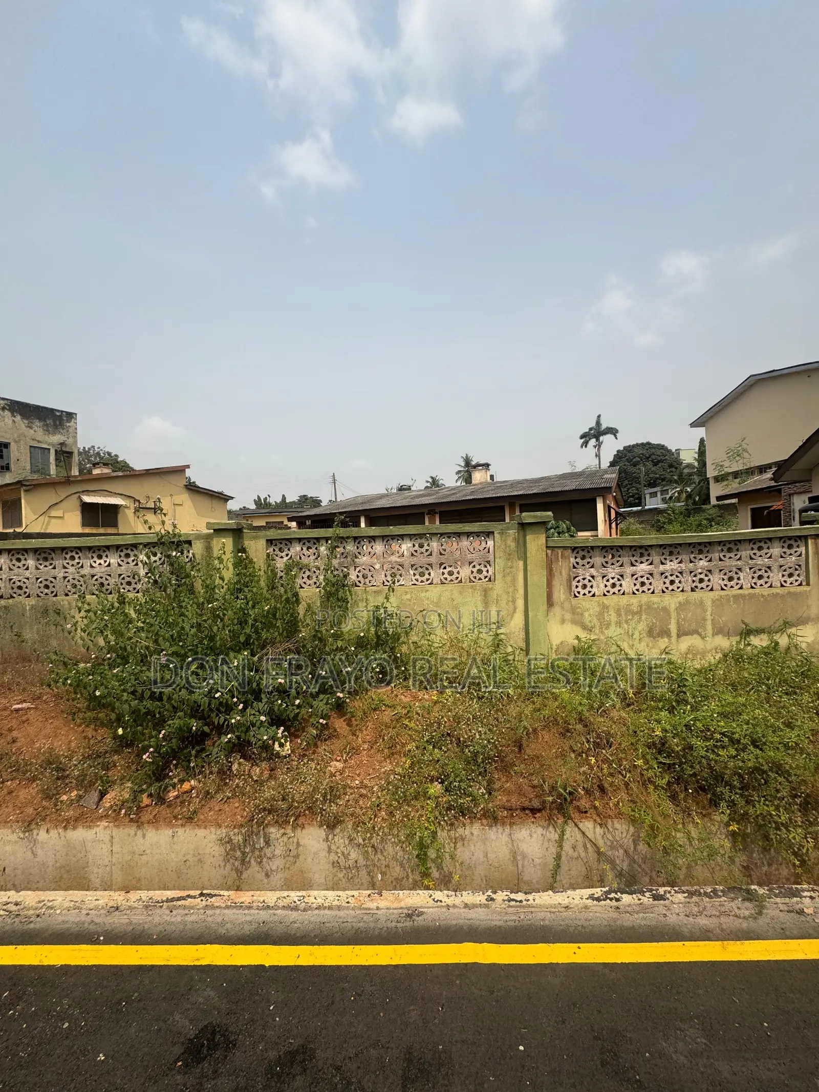 1200 SQM Land + Structures for Sale at Rotimi Williams Old Bodija