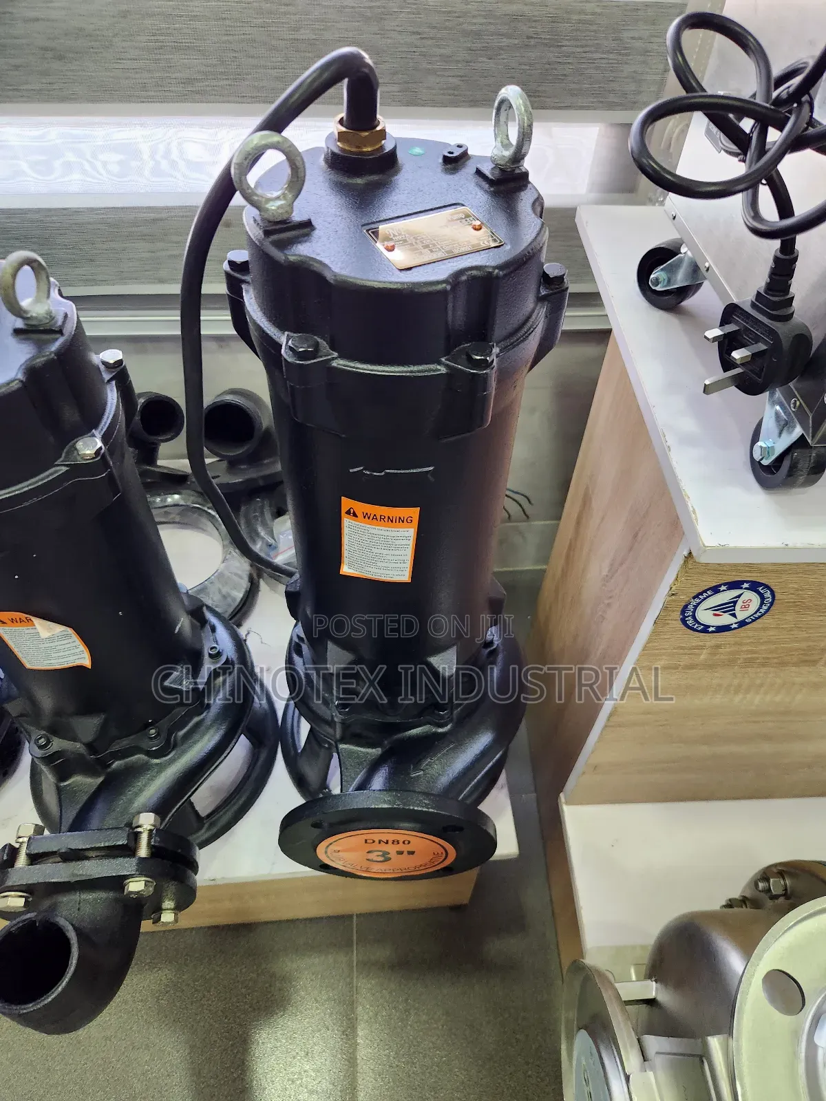 Nova Sewage Pump 3"/3"Inches 5.5hp/7.5hp 3phase