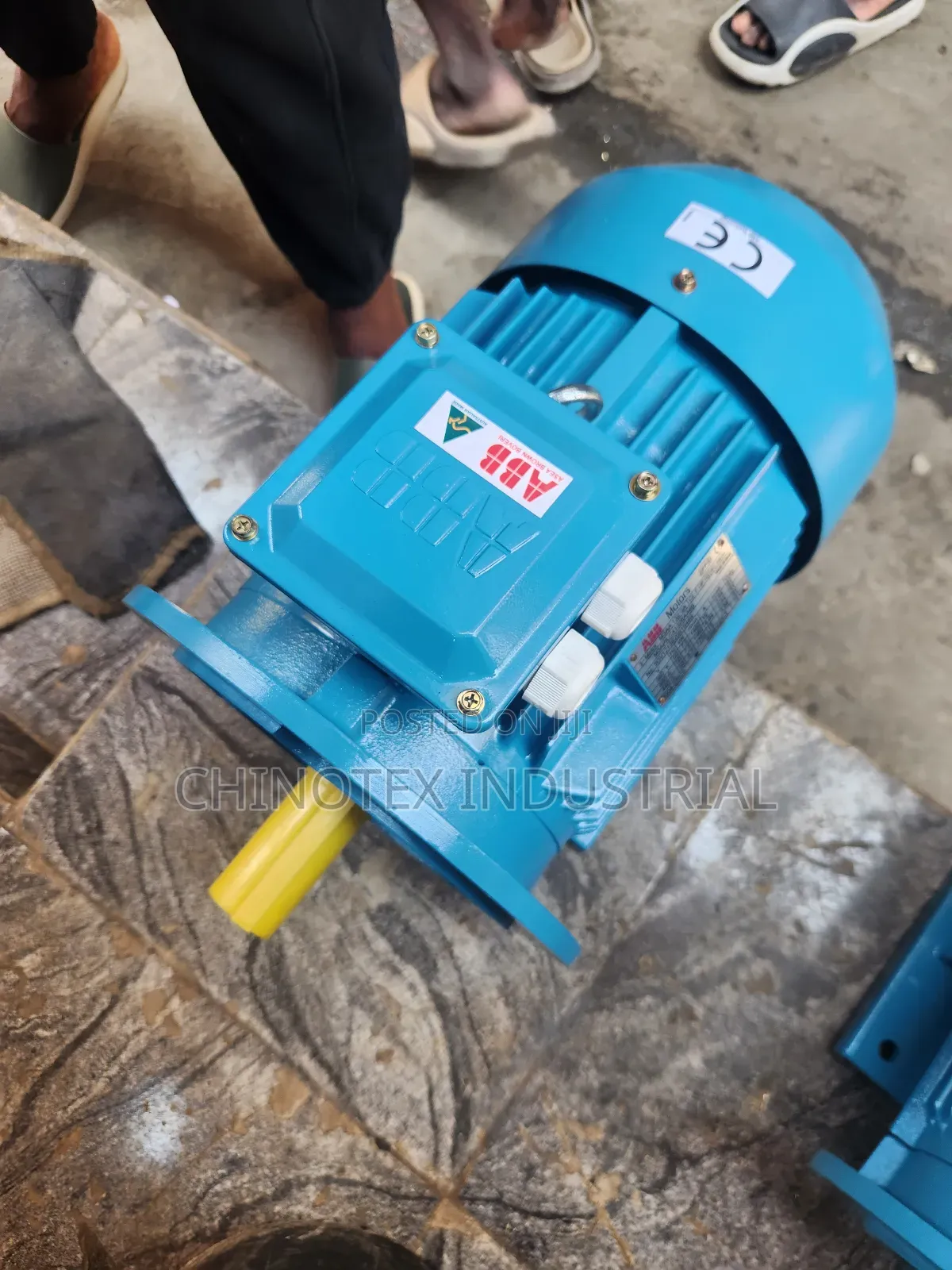 Abb Three Phase Electric Motor 10hp/7.5kw Flange
