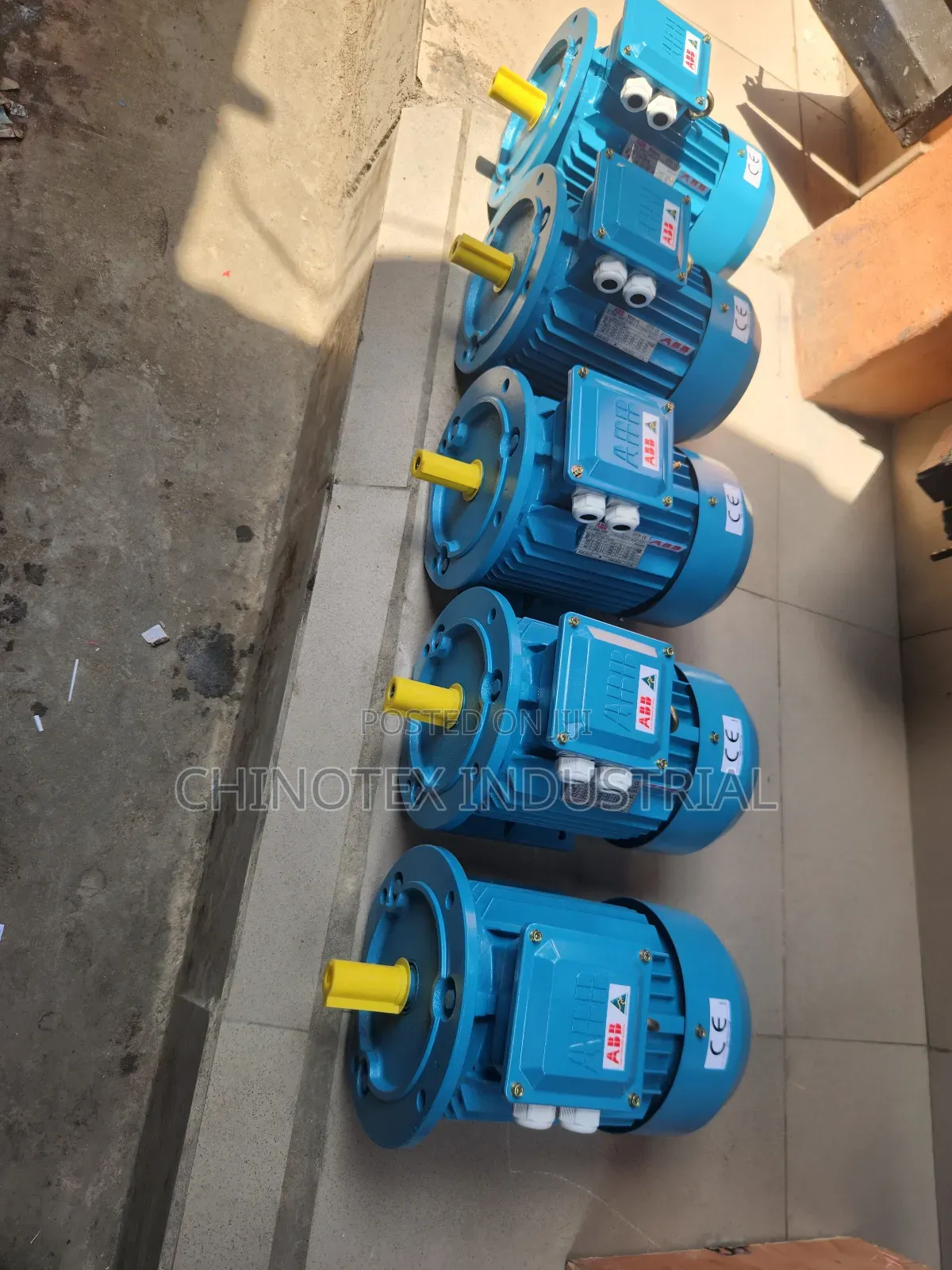 Abb Three Phase Electric Motor 10hp/7.5kw Flange