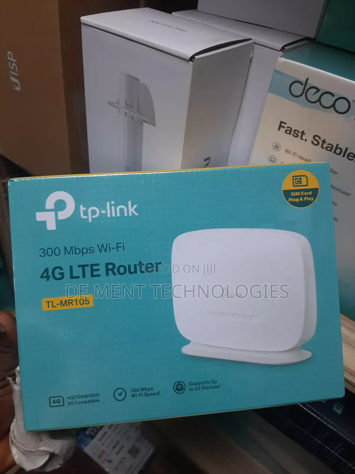 Tp-Link Tl-Mr105 300mbps Wi-Fi 4g Lte Sim Router