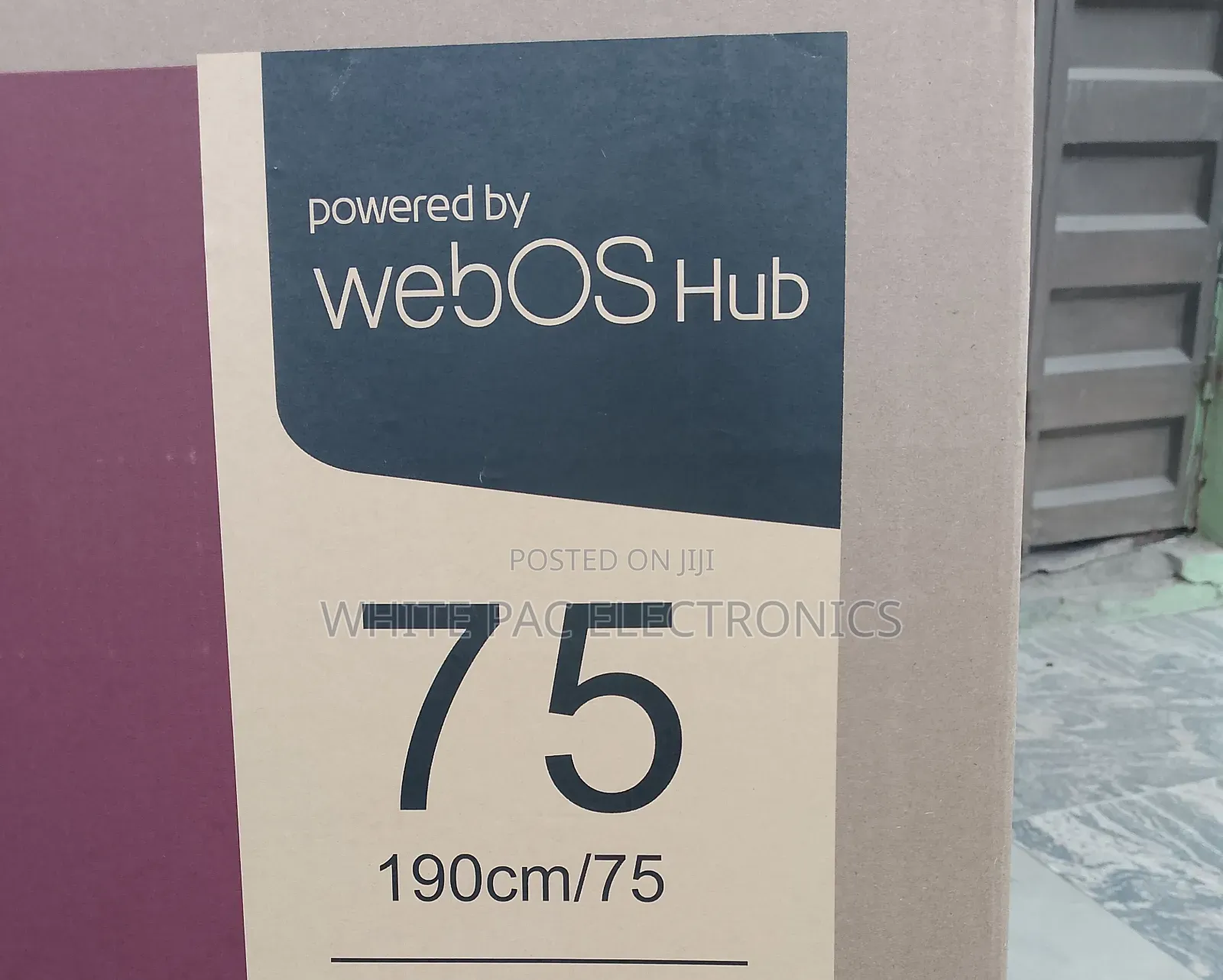 Original >Lg 75''inch.Uhd 4k Webos Smart Flat Tv Netflix > Youtube >