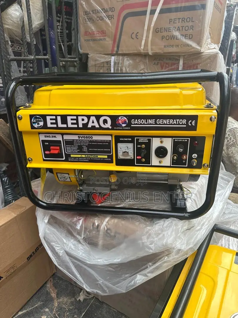 4.5kva Elepaq Manual Generator