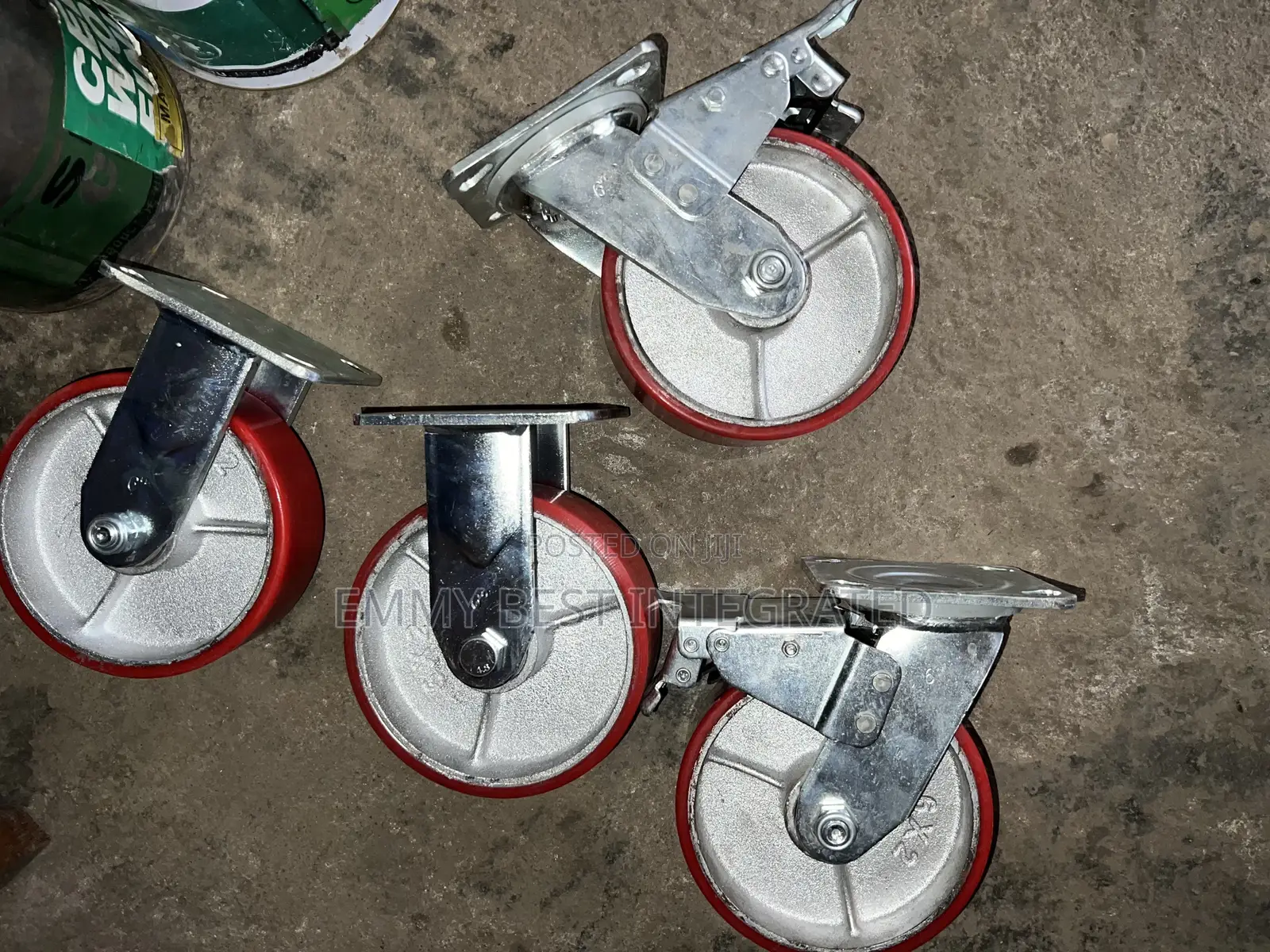 Nisorpa 6-Inch Heavy Duty Caster Wheels