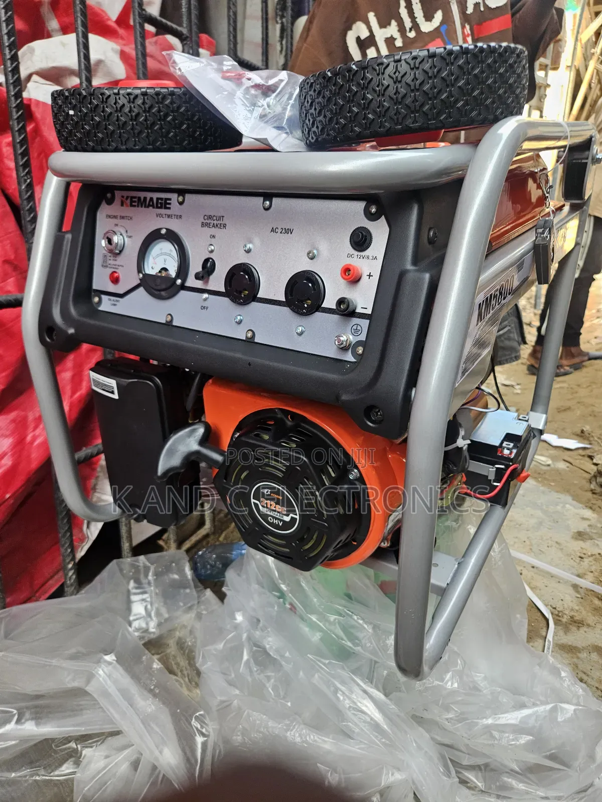 Kemage 4.5kva Petorl Generator % Copper Wire