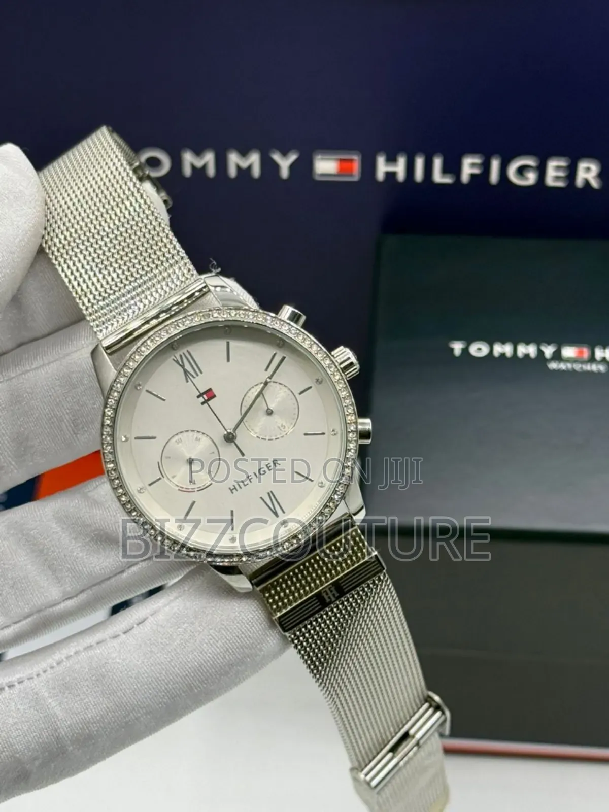 Original Tommy Hilfiger Blake Silver Chain Watch Available in Store