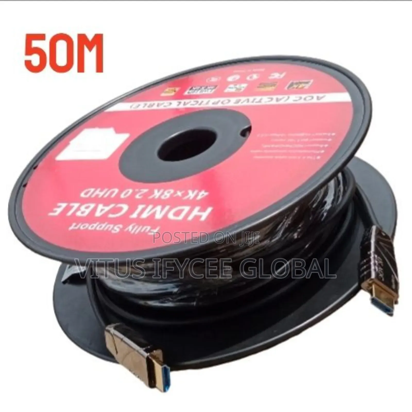 50m Hdmi To Hdmi Optical Fibre Cable