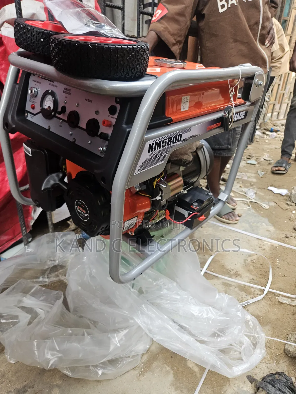 4.5kva Kemage Petorl Generator Remote Control 100%Copper Wire