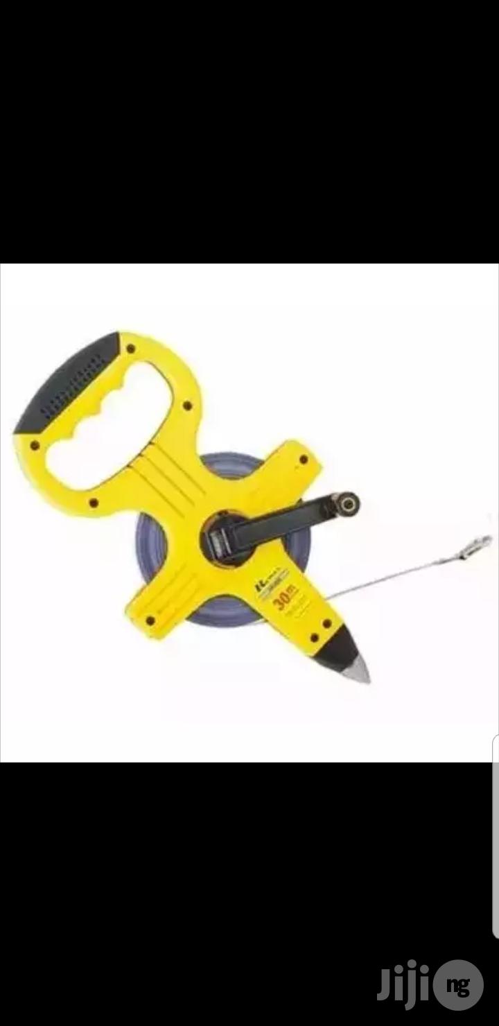 30m Measuring Fibre Tape - Fibreglass