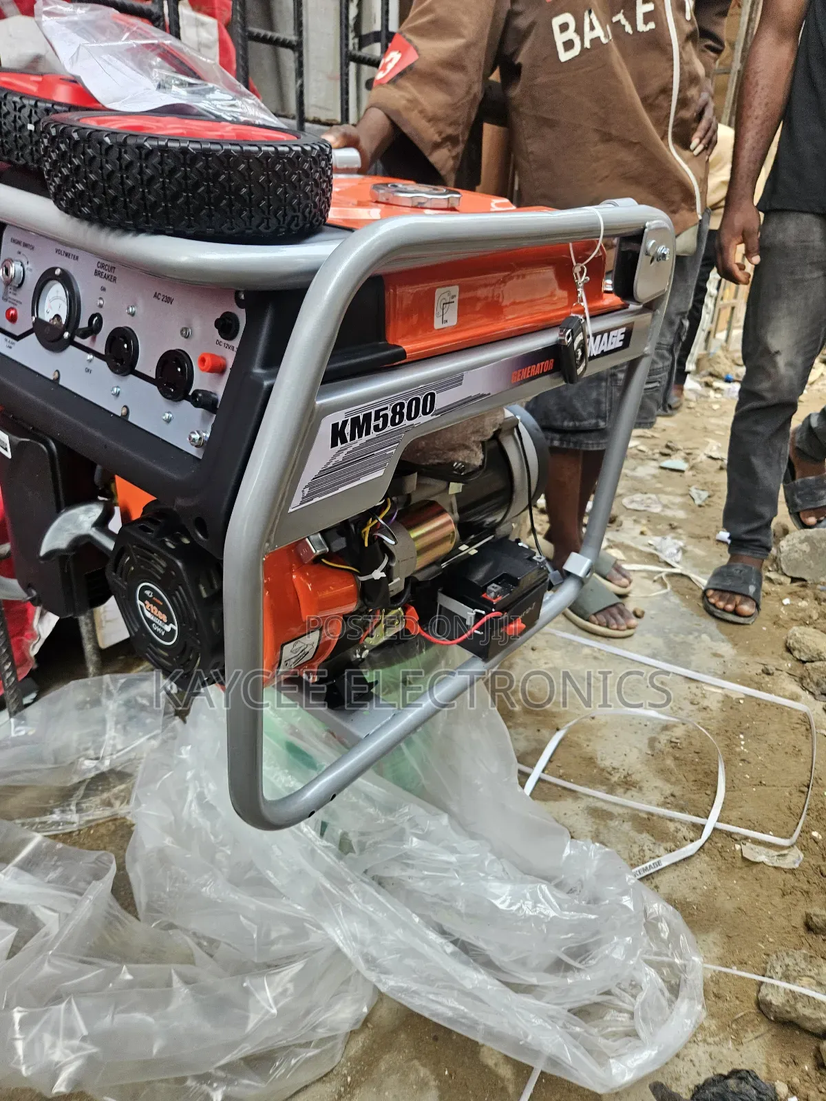 Kemage 4.5kva Petorl Generator Remote Control 100%Copper Wire