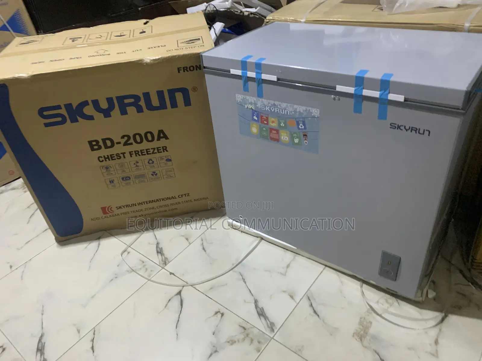 Skyrun Bd-200a Food Storage Chest Freezer