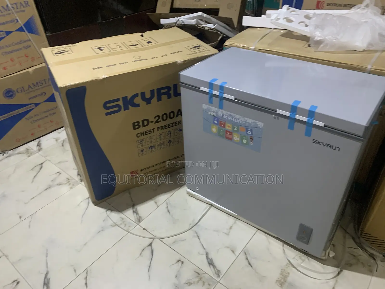 Skyrun Bd-200a Food Storage Chest Freezer