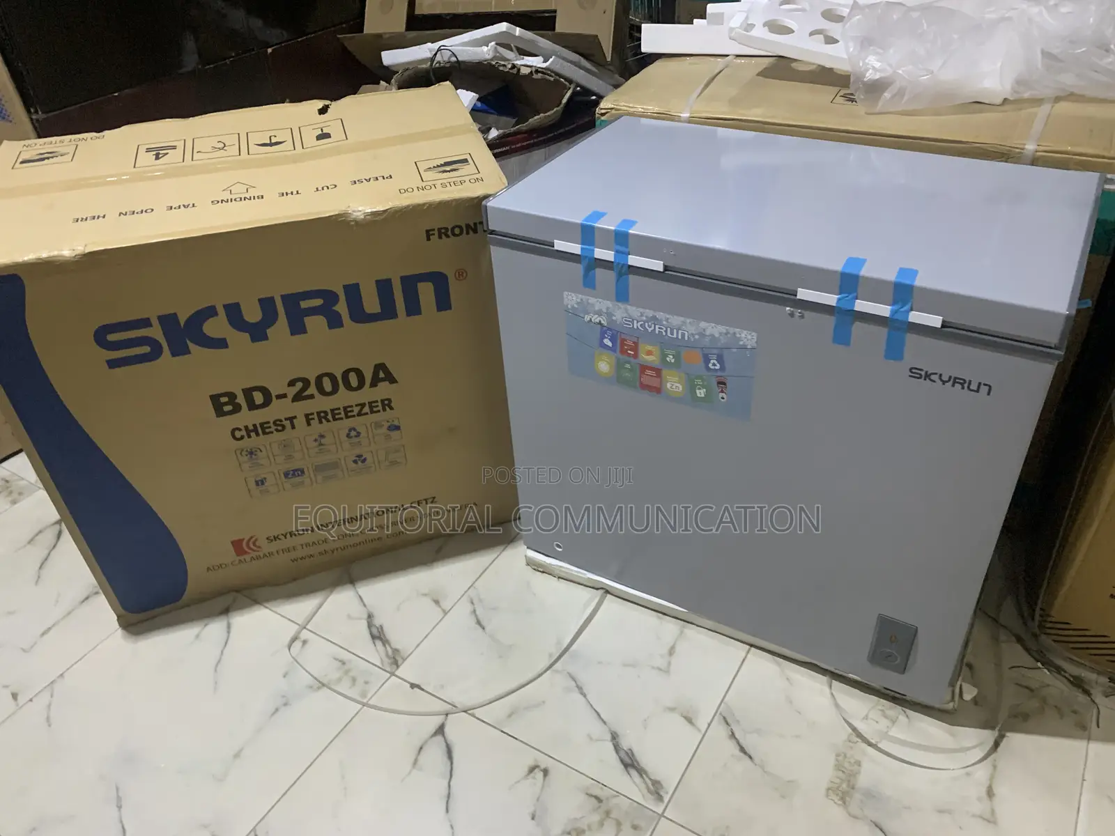 Skyrun Bd-200a Durable Chest Deep Freezer
