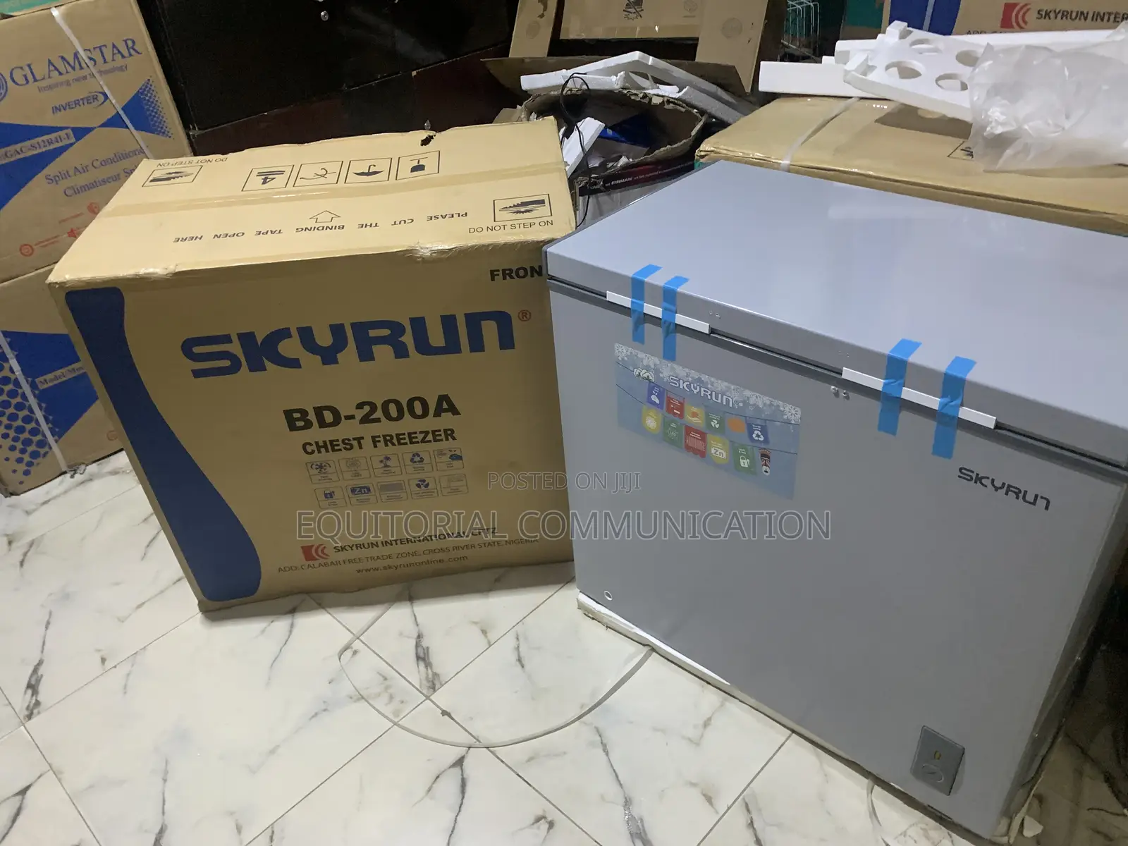 Skyrun Bd-200a Durable Chest Deep Freezer