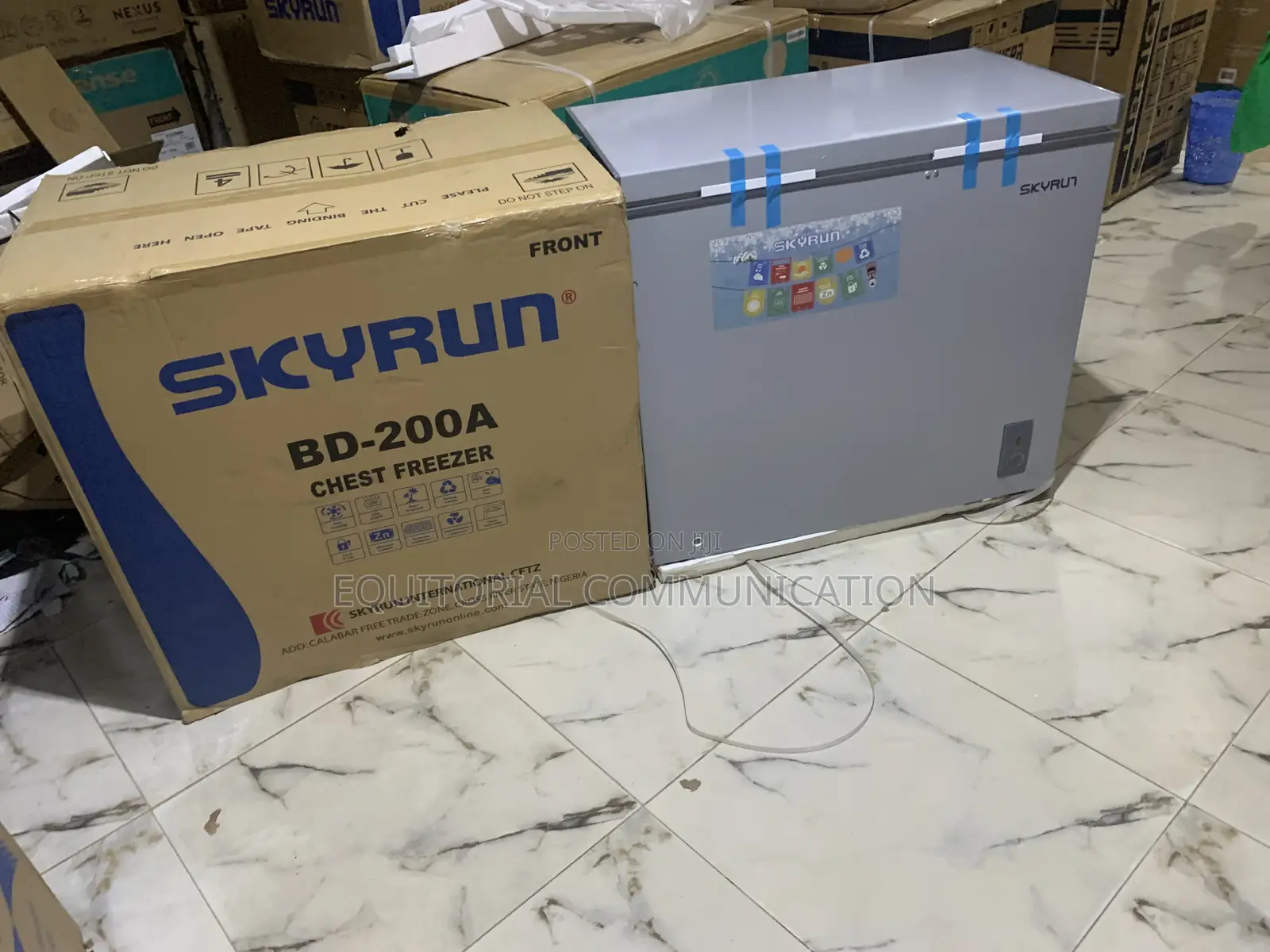 Skyrun 200l Low Power Consumption Freezer