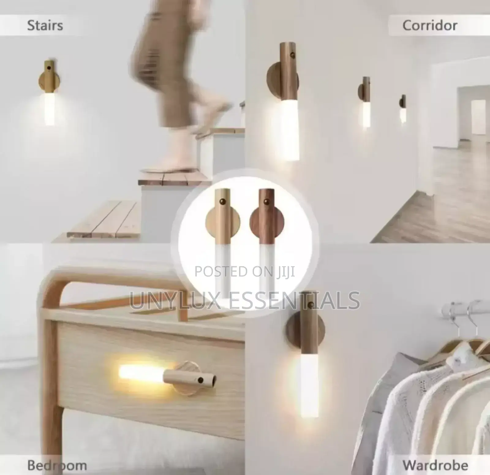 Led Night Light Motion Sensor Usb Charging Hallway Lighting