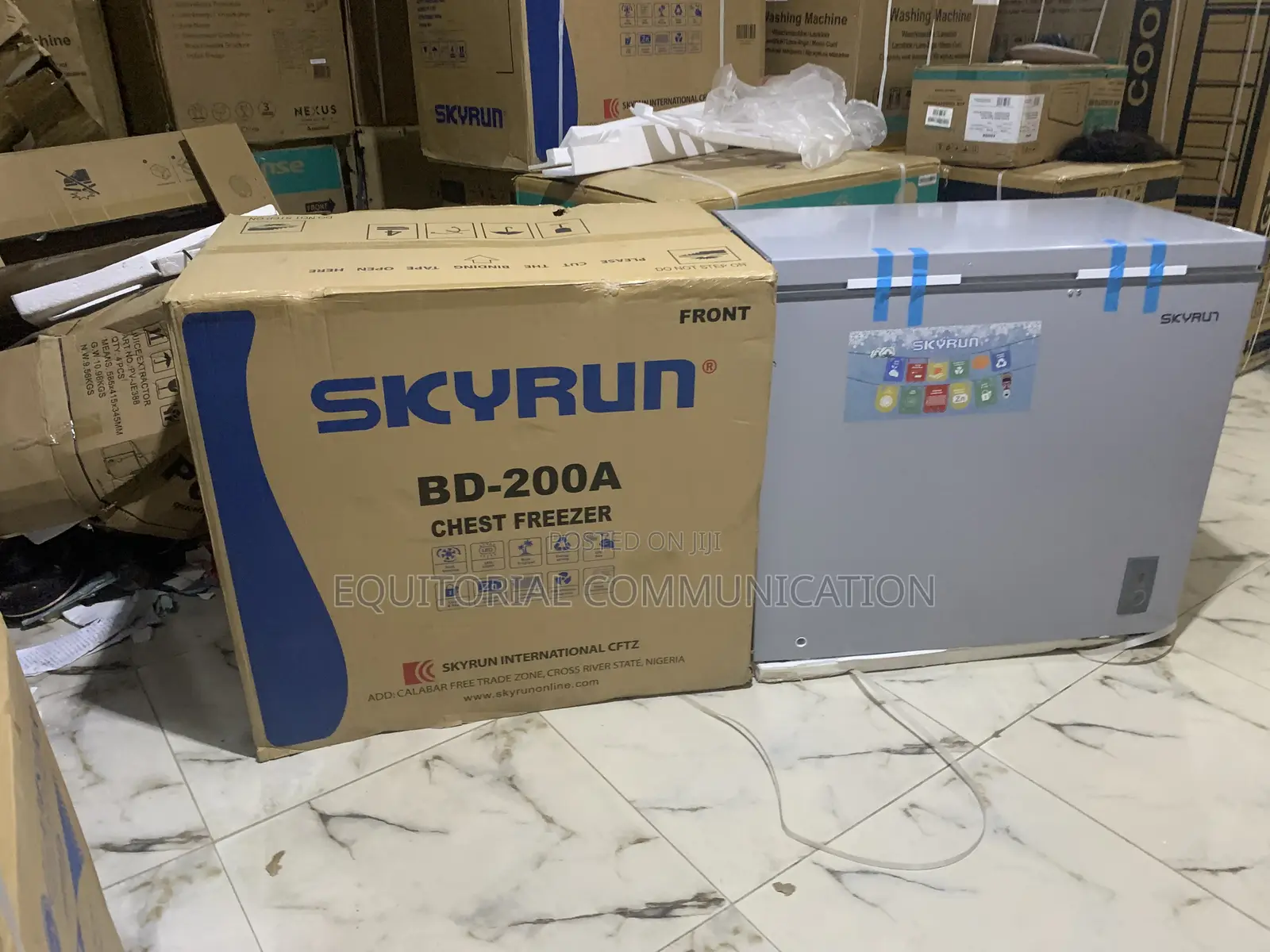 Skyrun 200l Chest Freezer With Strong Cooling