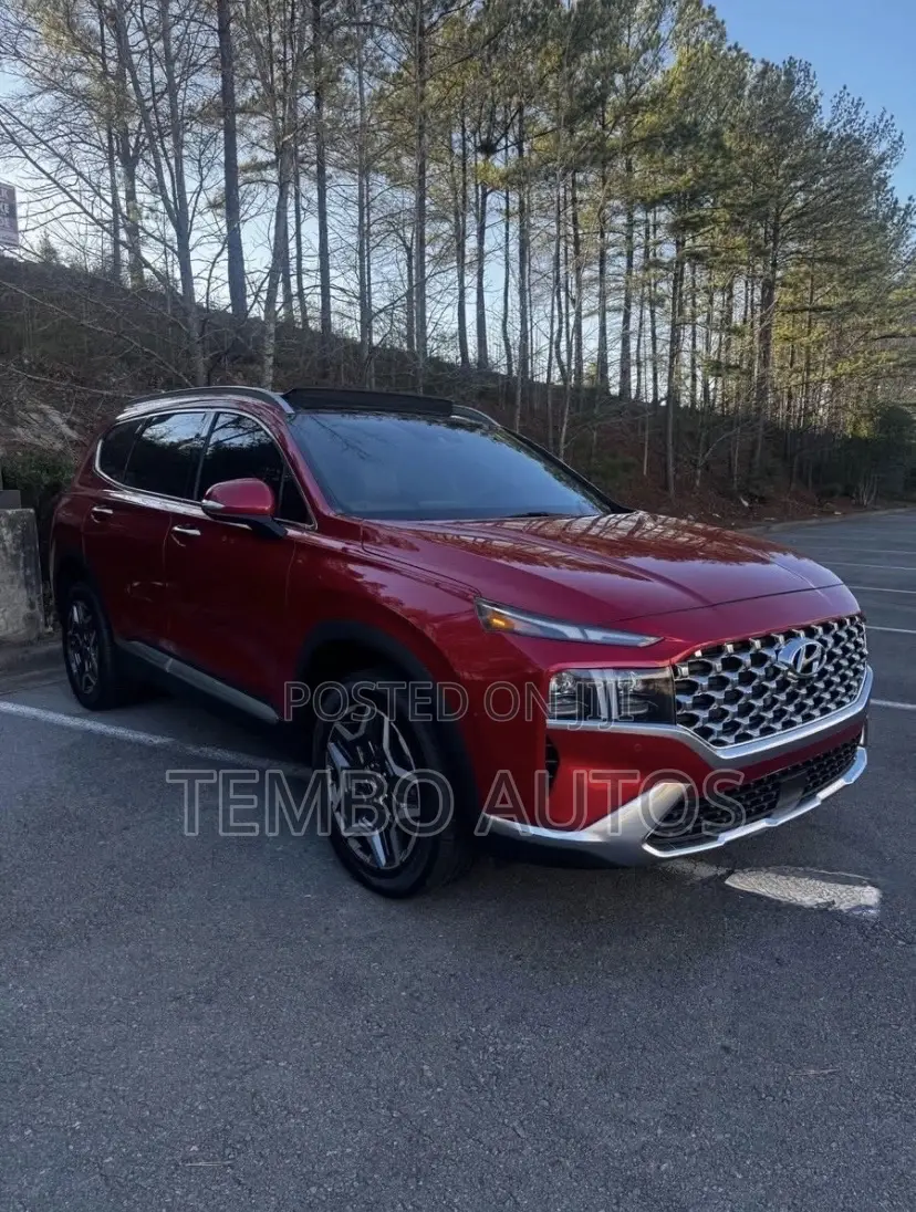 Hyundai Santa Fe Limited 2022 Red