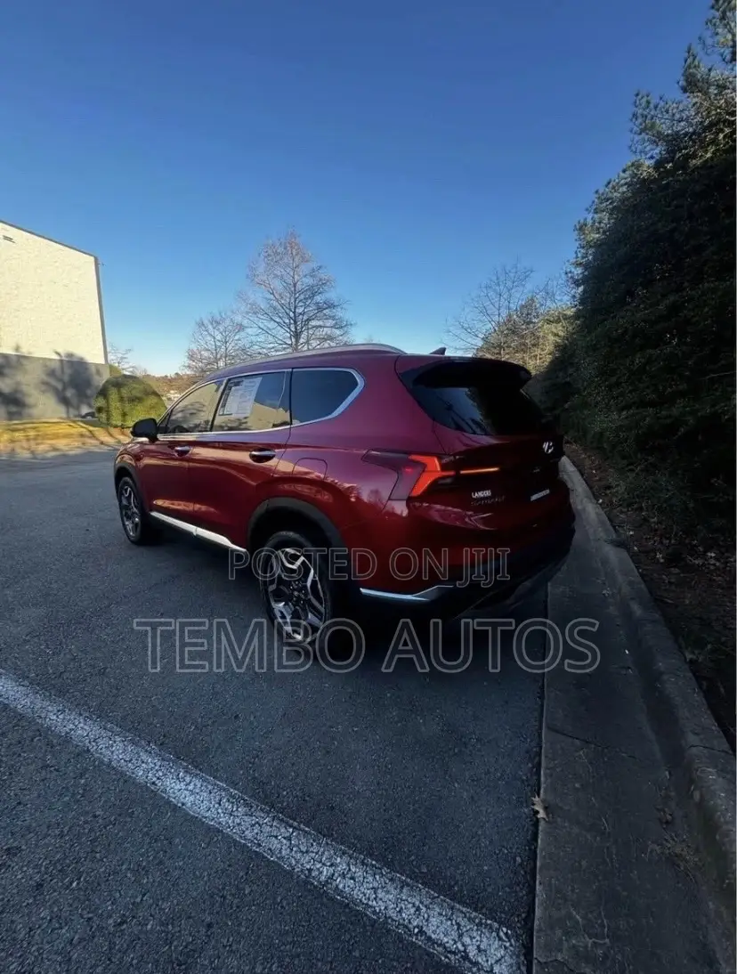 Hyundai Santa Fe Limited 2022 Red