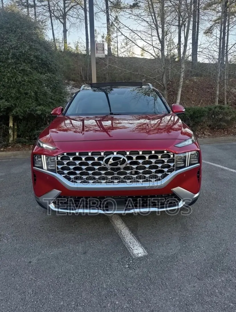 Hyundai Santa Fe Limited 2022 Red