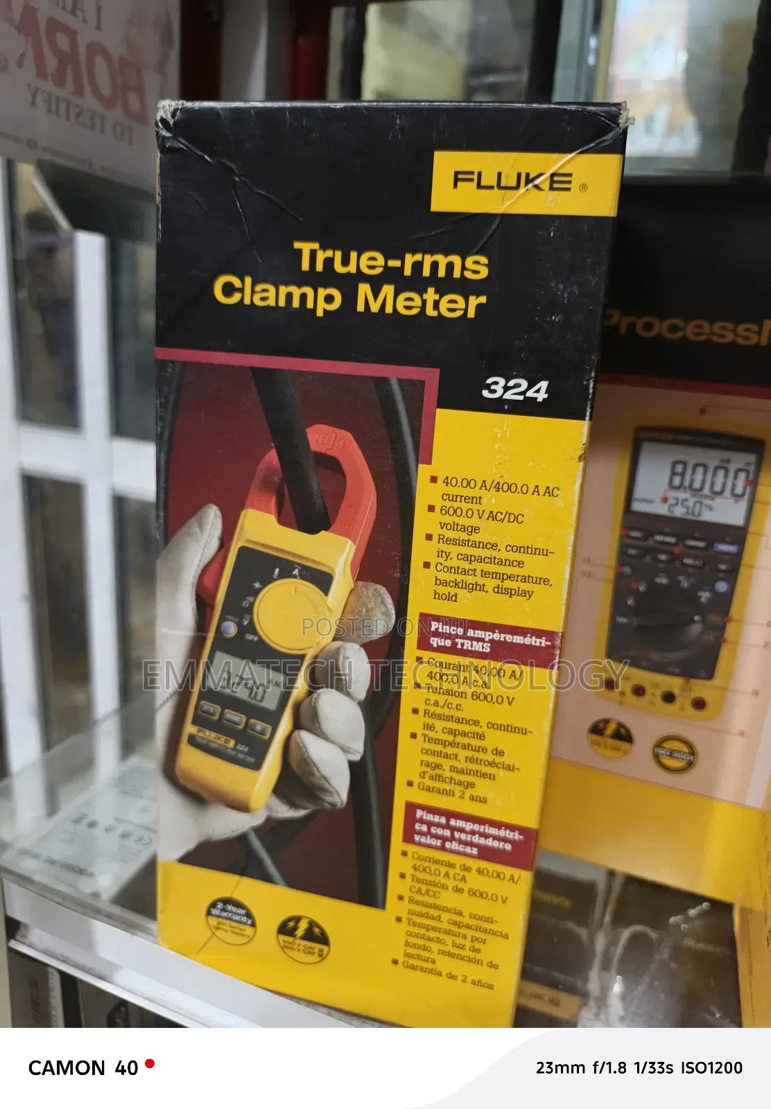 Fluke 324 Clamp Meter