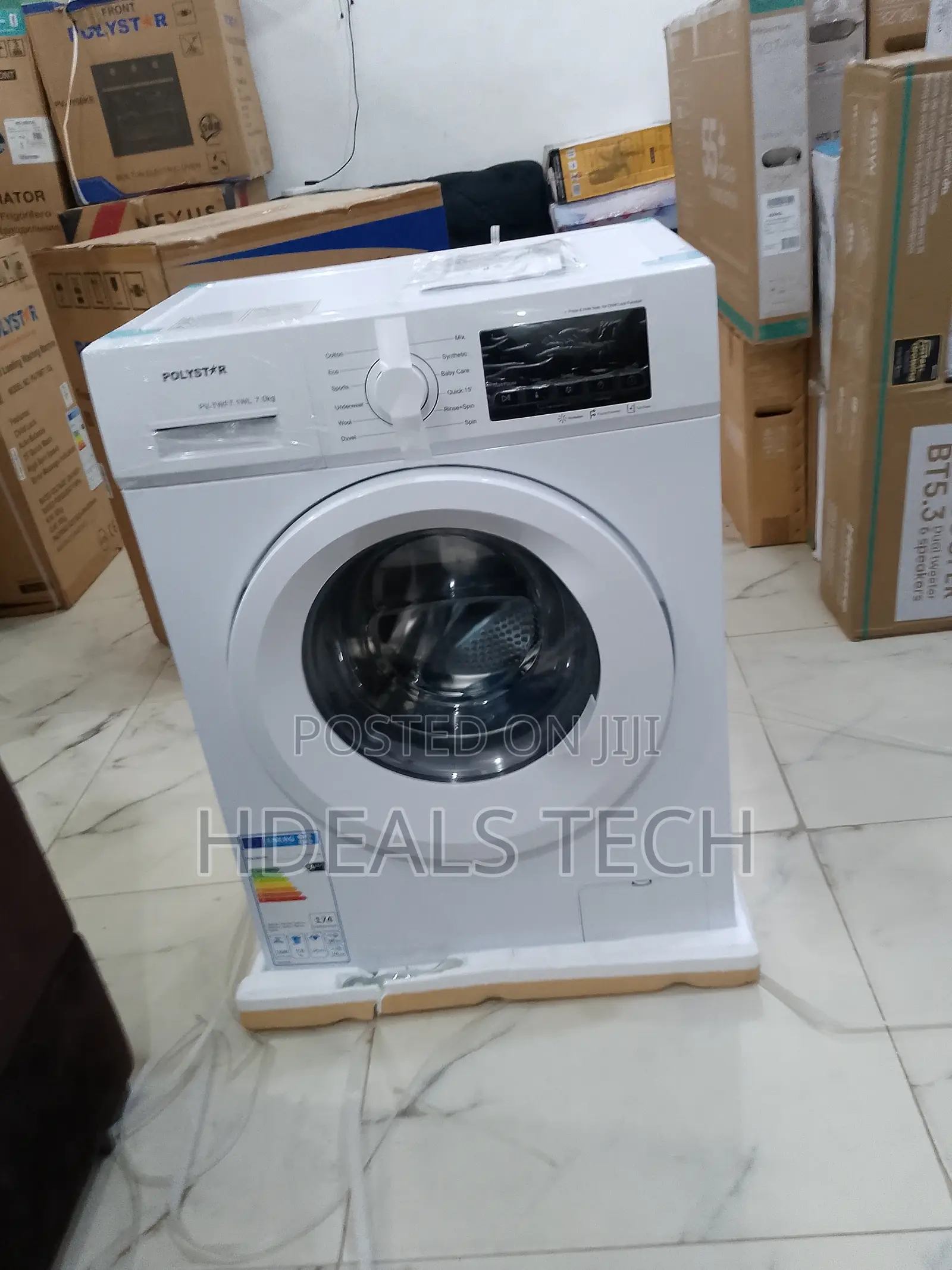 Polystar Pv-Twf7.1wl Automatic Front Load Washer – Reliable Cleaning