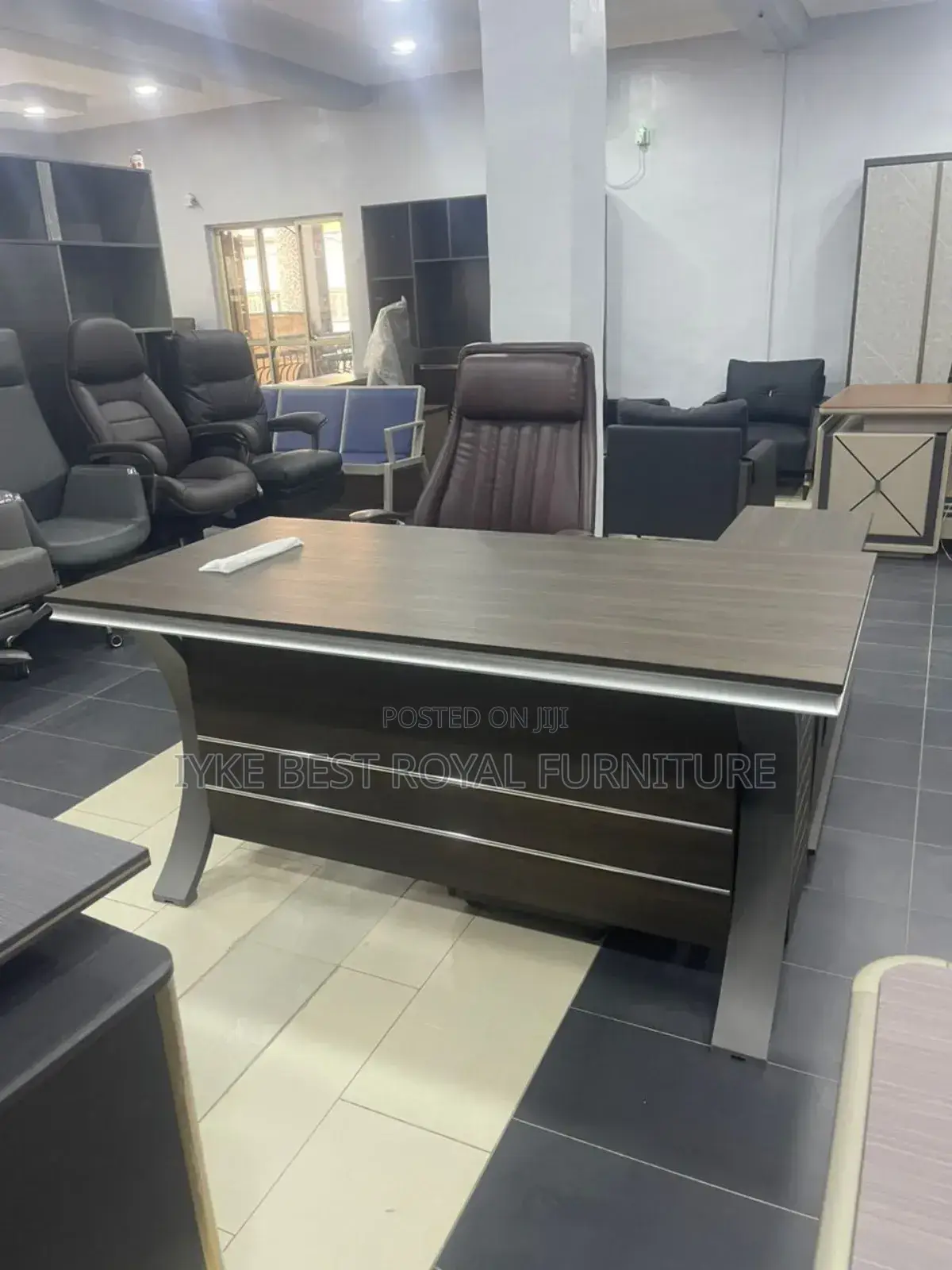 1.6miter Office Executive Table With Extension Special Quality