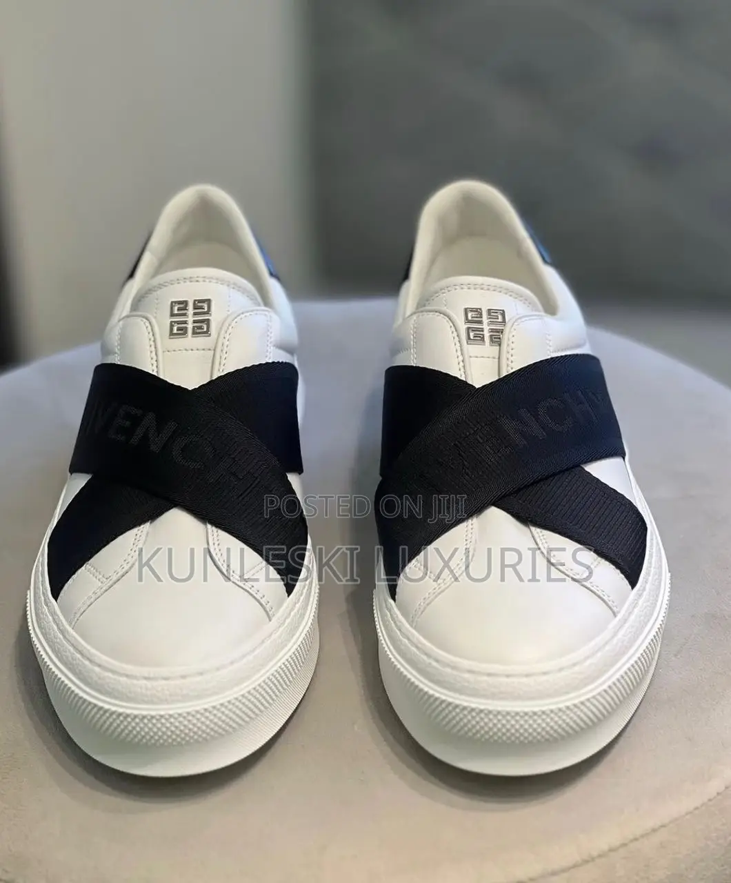 Original Givenchy City Sport Leather White Sneakers