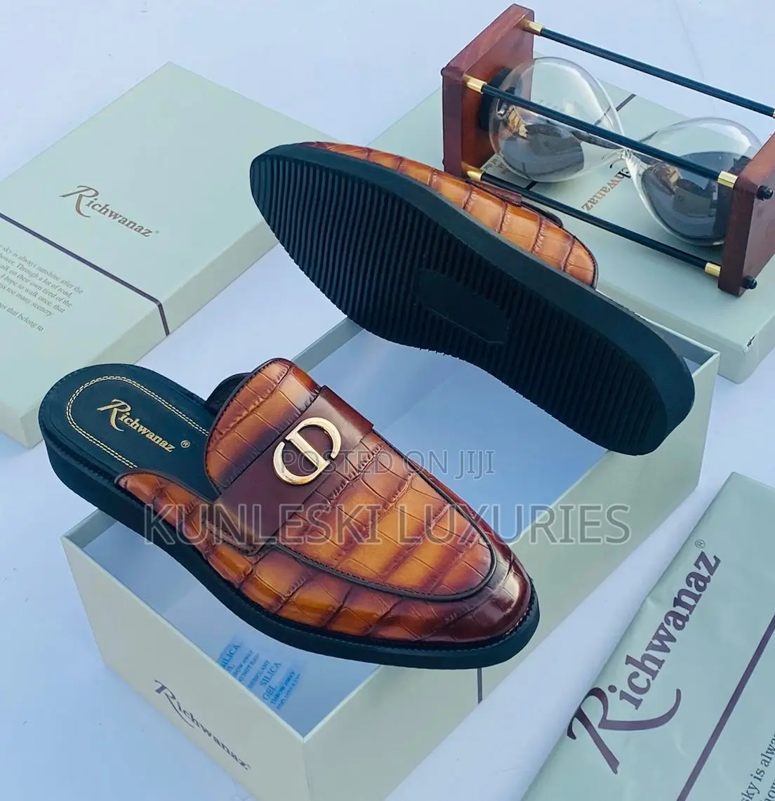 Original Richwanaz Leather Half Shoe Collections