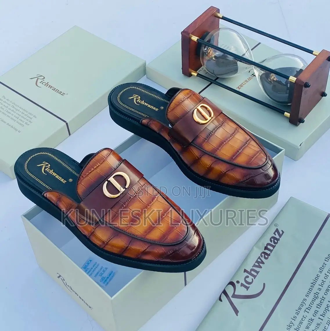 Original Richwanaz Leather Half Shoe Collections