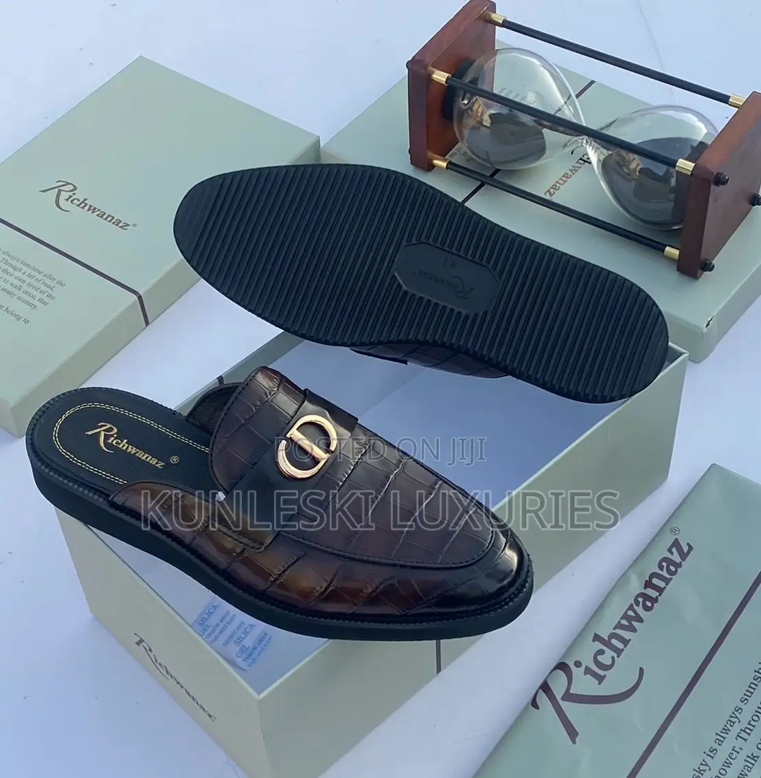 Original Richwanaz Leather Half Shoe Collections