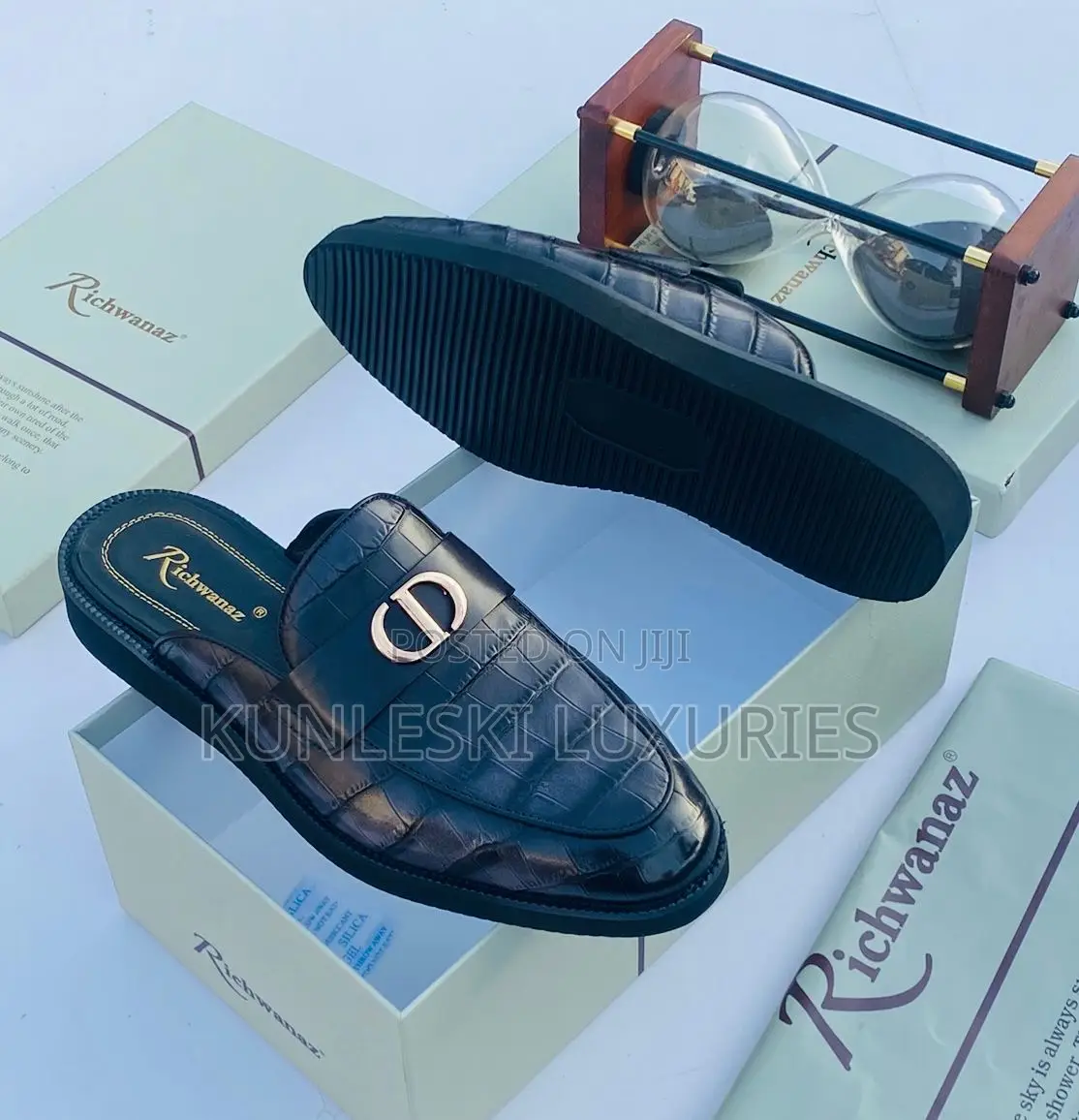 Original Richwanaz Leather Half Shoe Collections