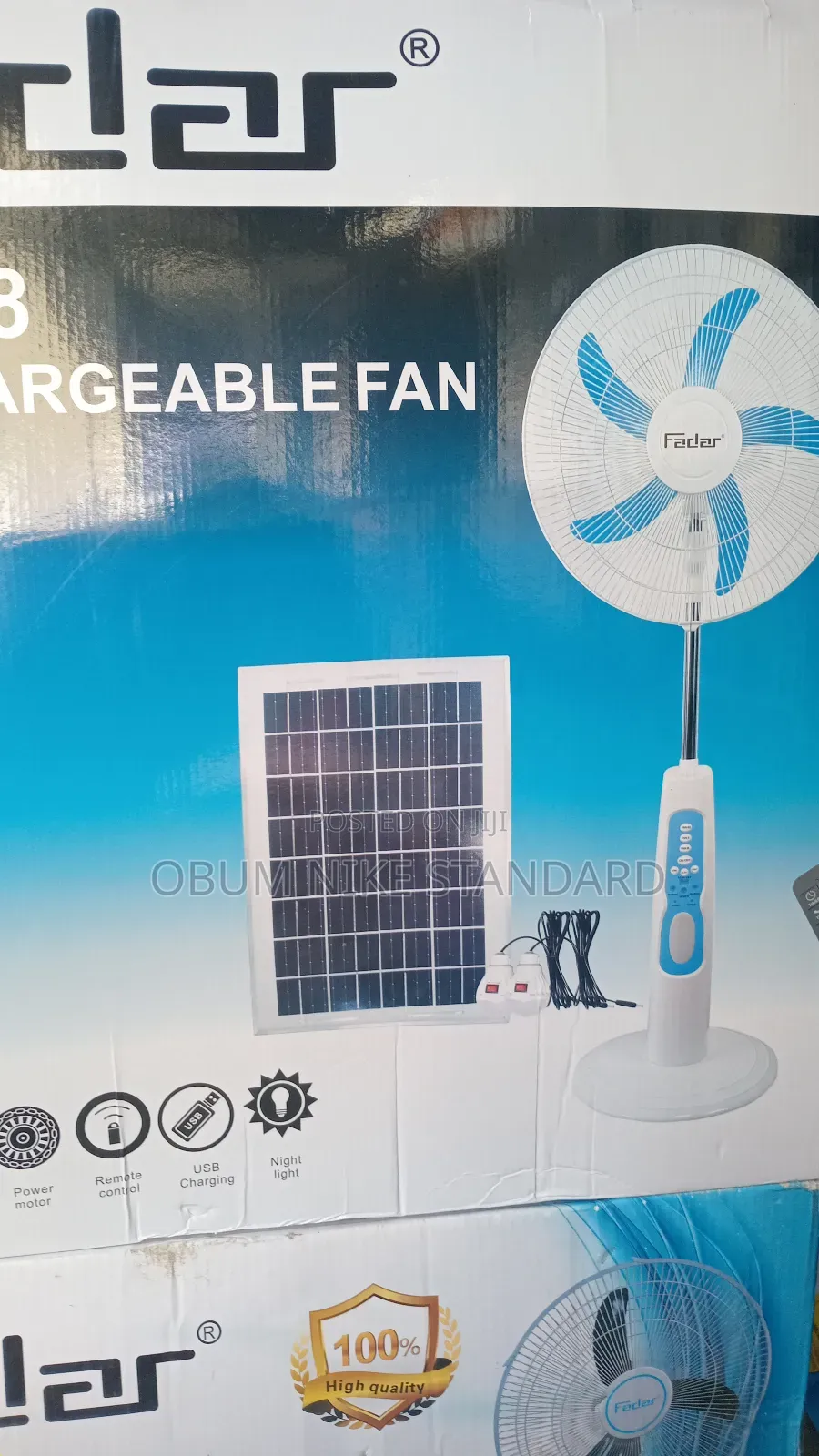 Rechargeable Fan