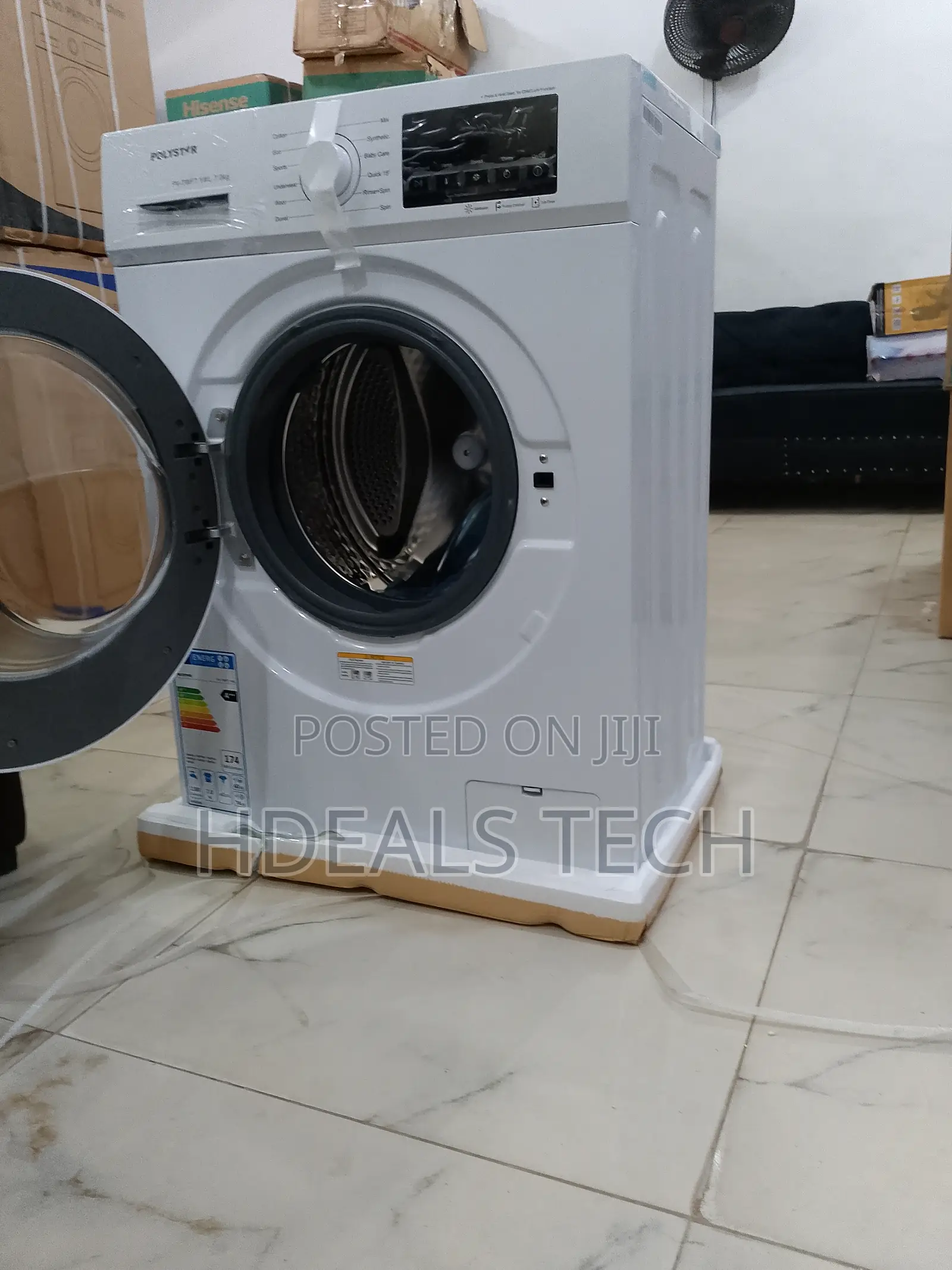 Polystar Front Load Washing Machine – Heavy-Duty Performance