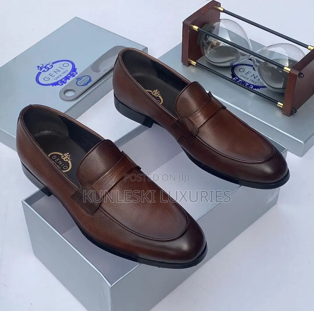 Original Genio Leather Loafers Shoes For Men