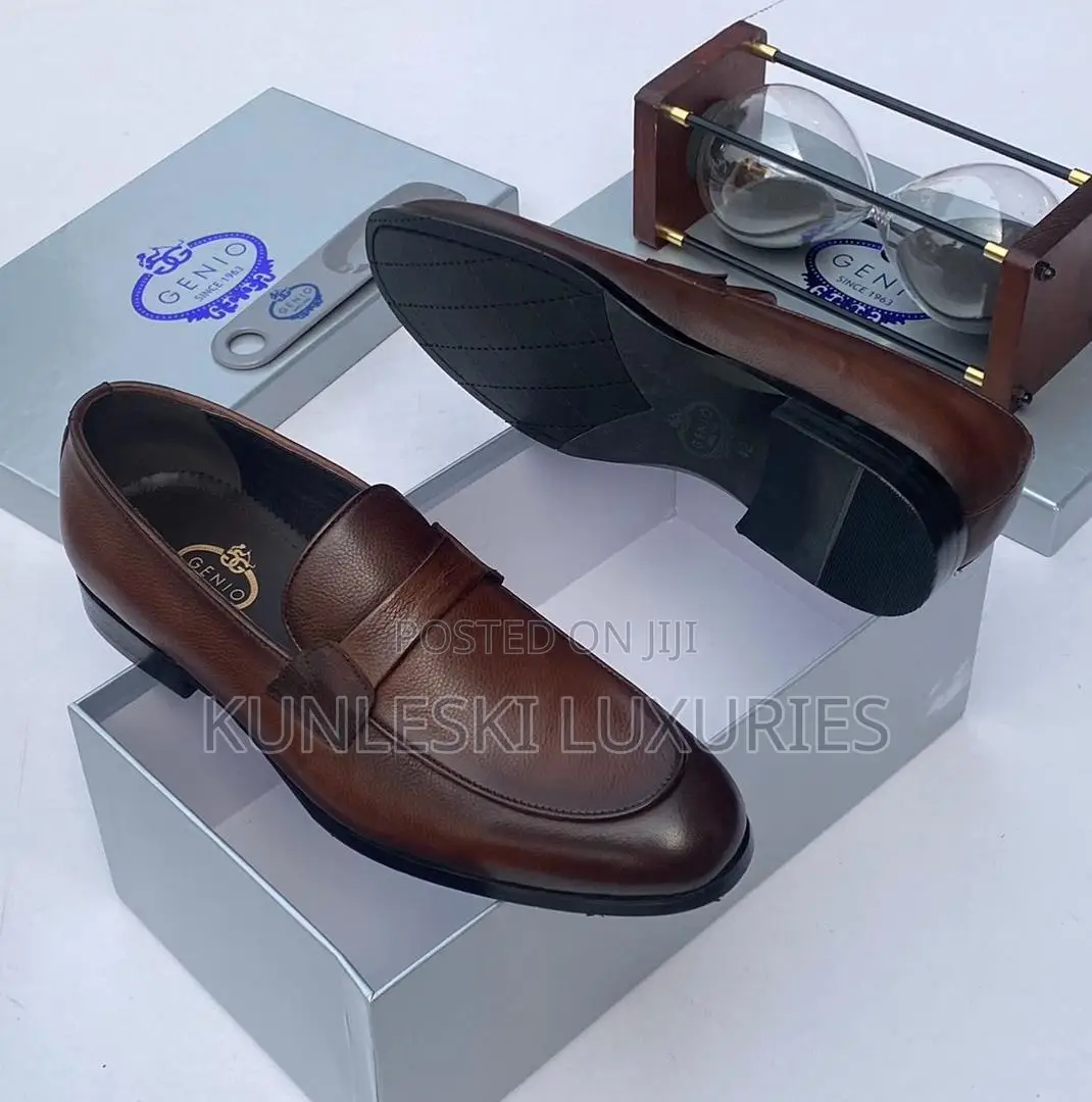 Original Genio Leather Loafers Shoes For Men