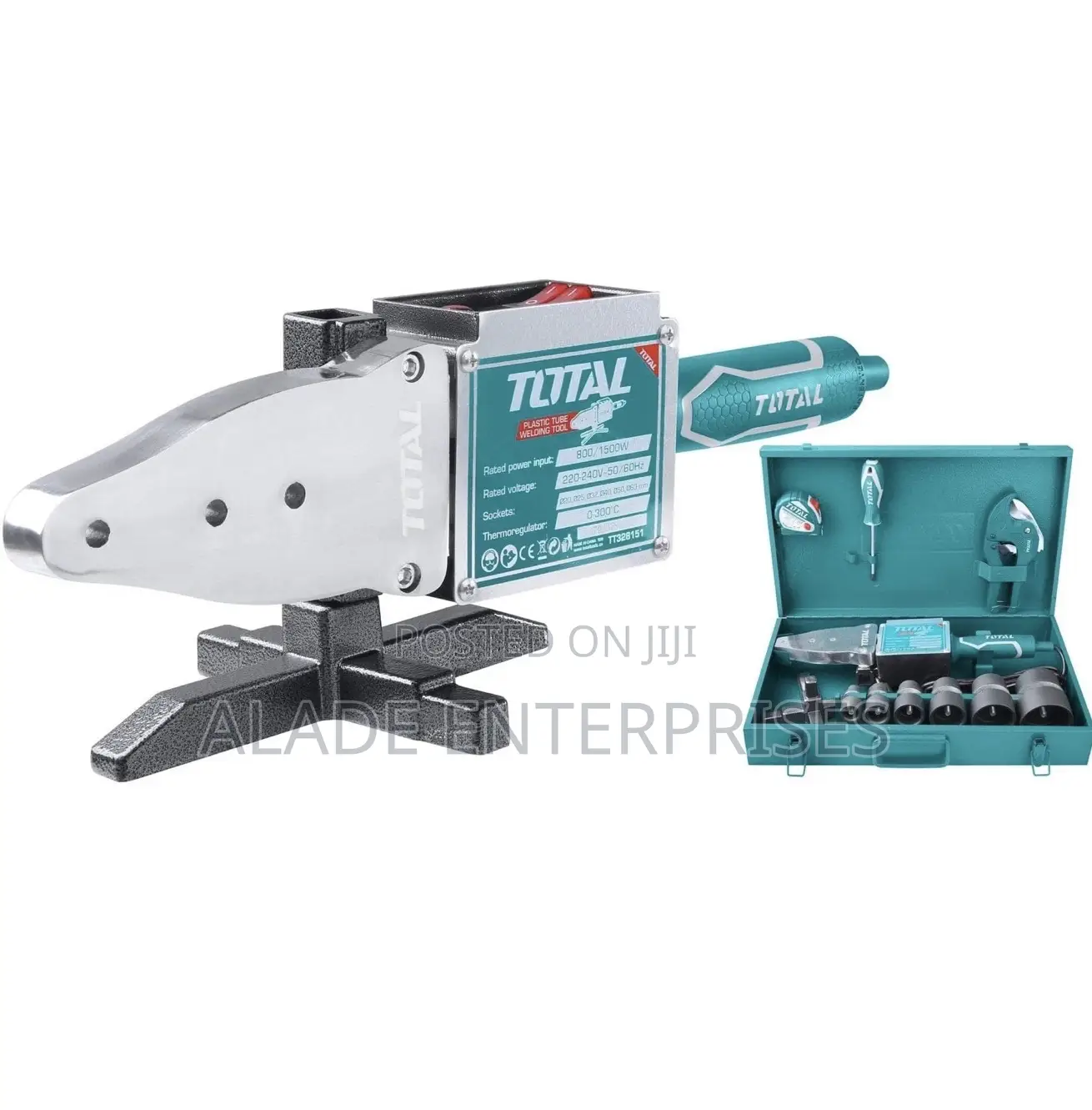 Total Ppr - Plastic Tube Welding Tool 800w/1500w - Tt328