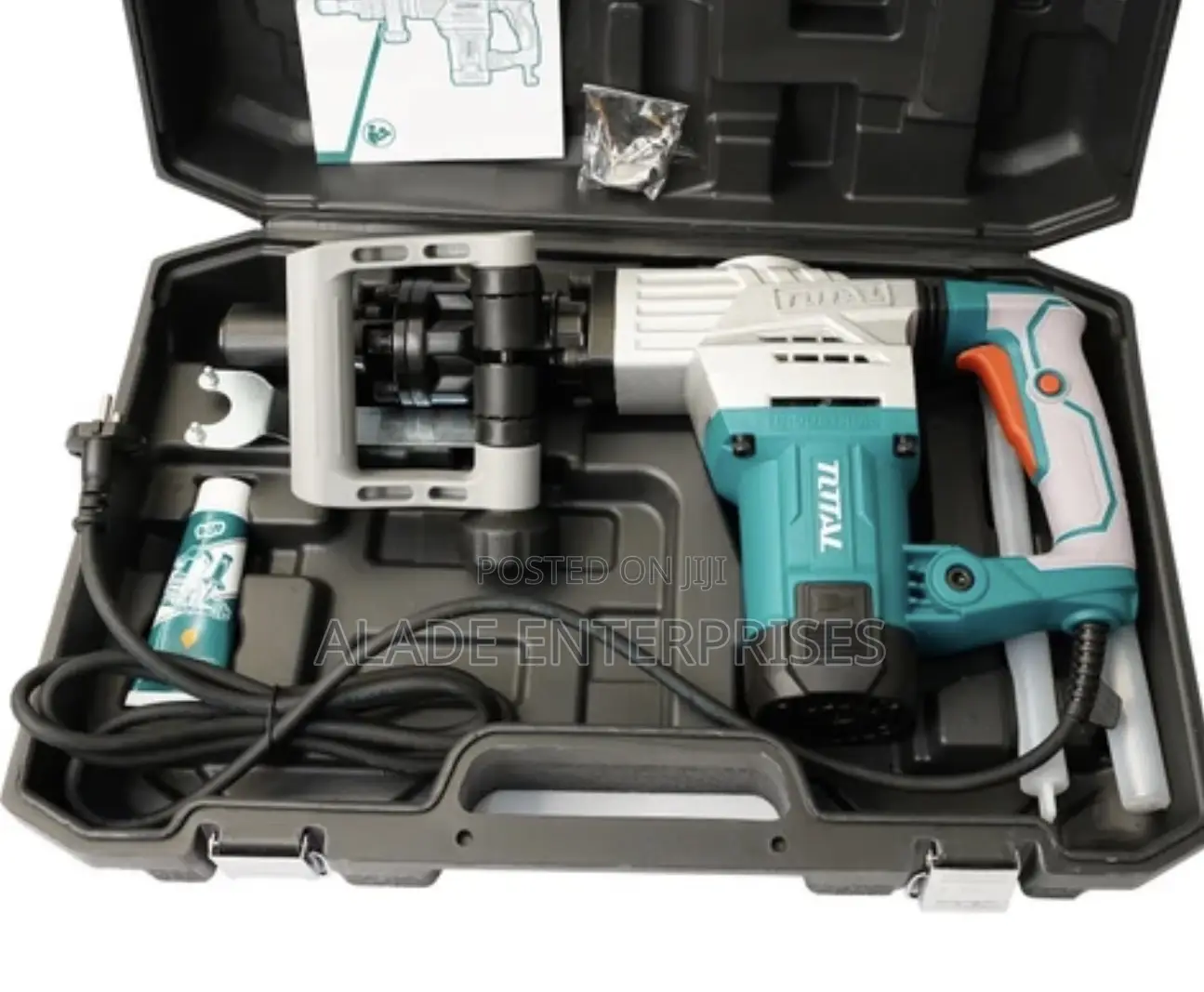 Total 1300w | 3800bmp Demolition Breaker Carry Box