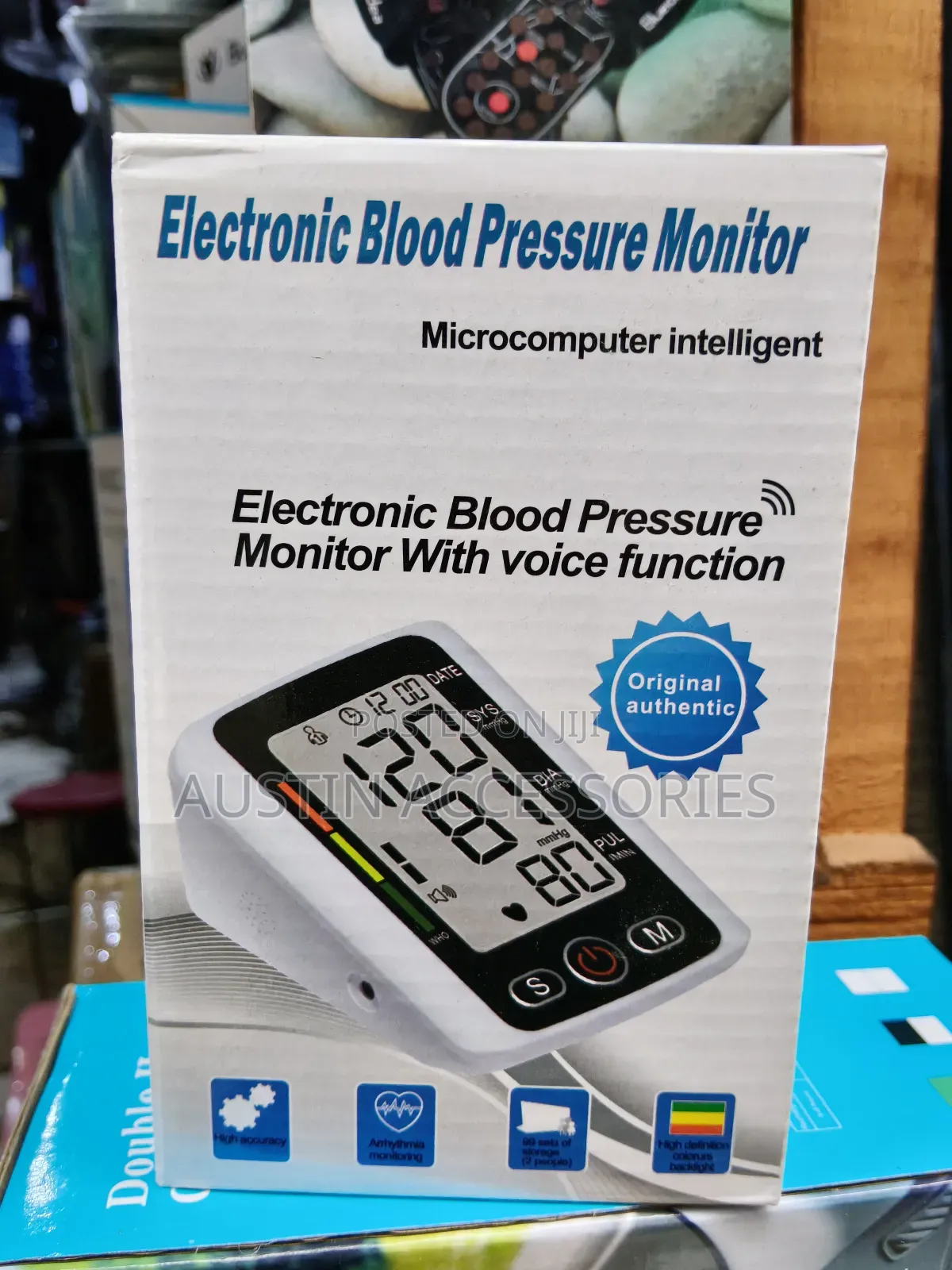 Electric Blood Pressure Monitor Micro Computer Intelligence