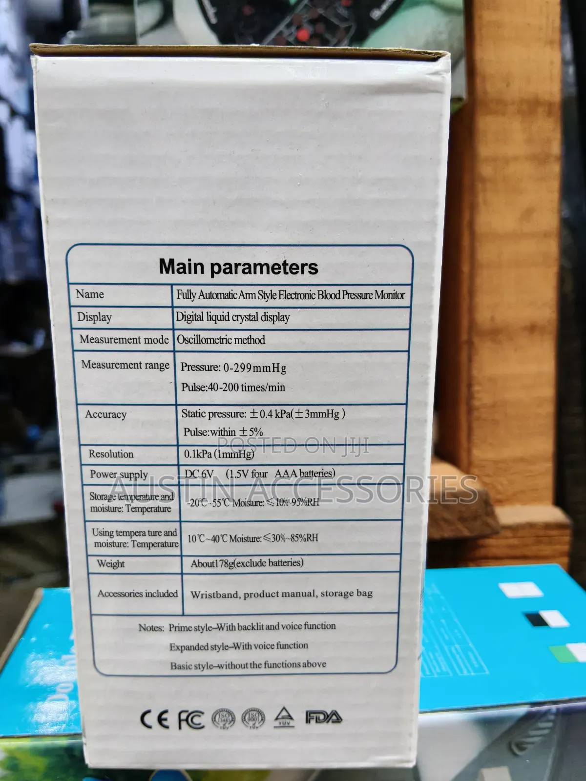 Electric Blood Pressure Monitor Micro Computer Intelligence