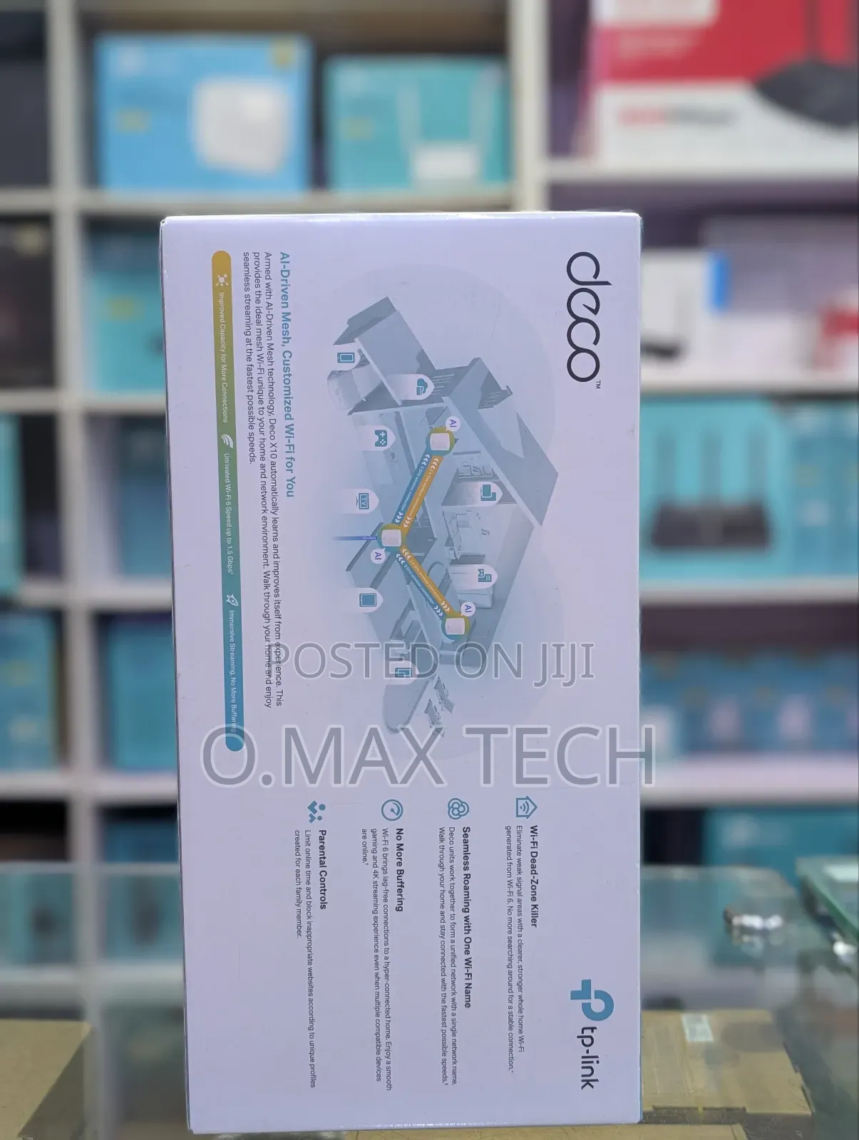 Deco X10 Ax1500 Whole Home Mesh Wi-fi 6 System