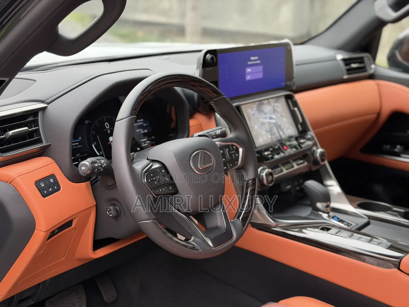 New Lexus LX 700h 2025 Black